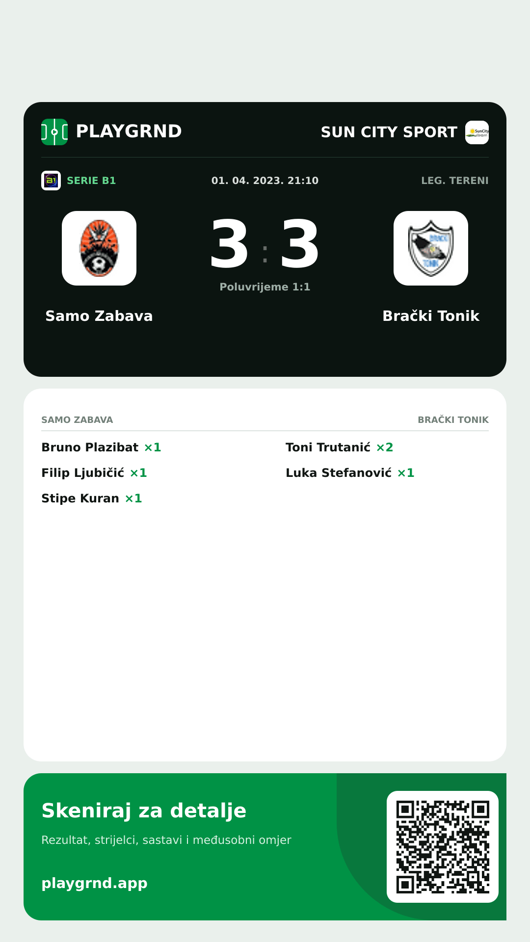 Story image: Samo Zabava 3:3 Brački Tonik