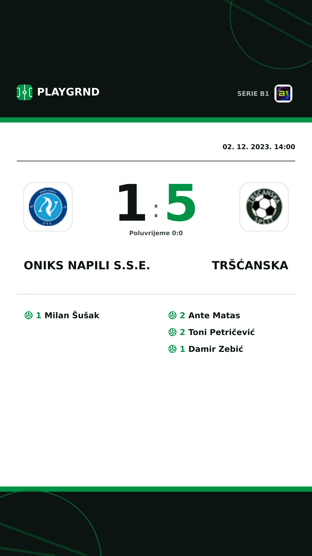 Instagram slika: Oniks Napili S.S.E. 1:5 Tršćanska