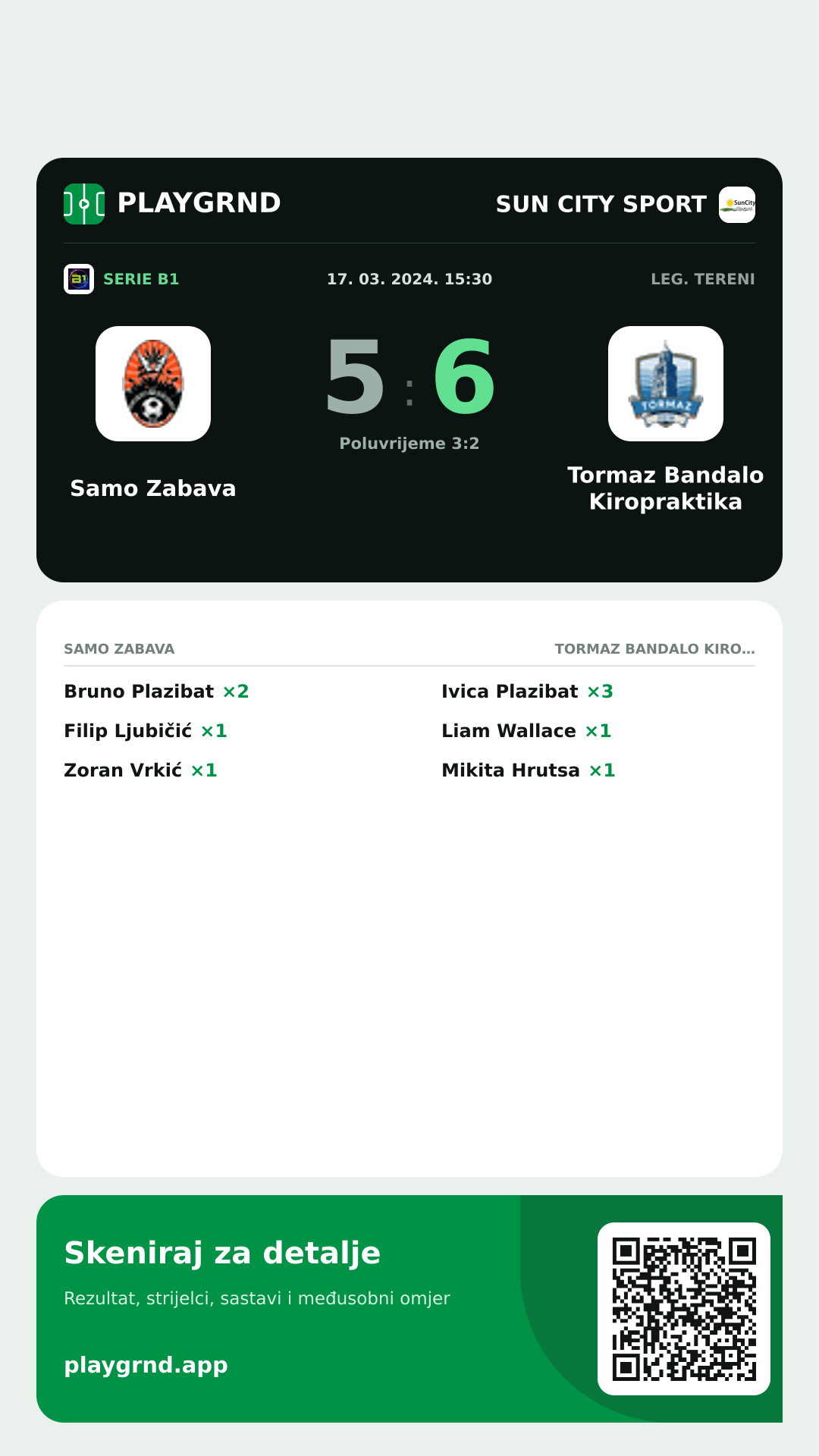 Story slika: Samo Zabava 5:6 Tormaz Bandalo Kiropraktika