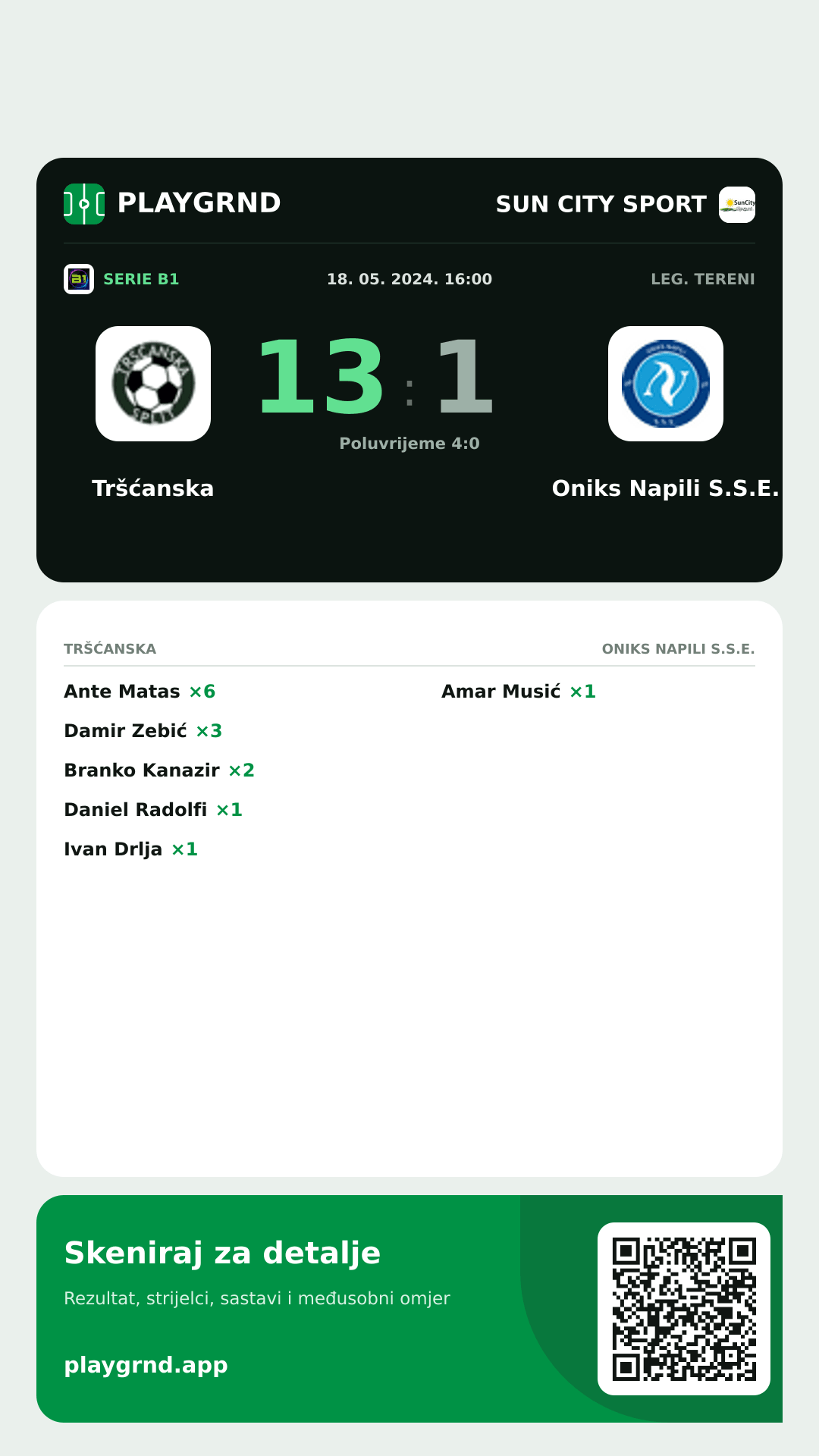 Story slika: Tršćanska 13:1 Oniks Napili S.S.E.