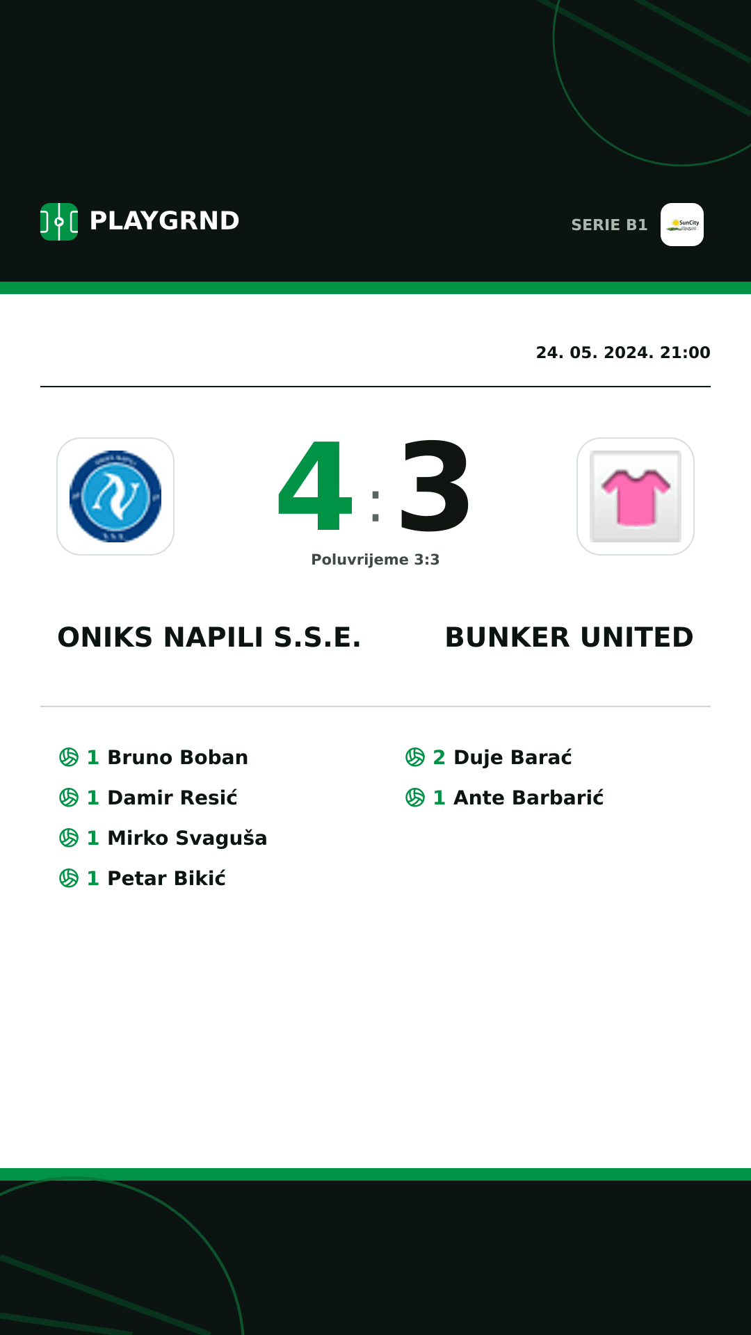 Instagram slika: Oniks Napili S.S.E. 4:3 Bunker United