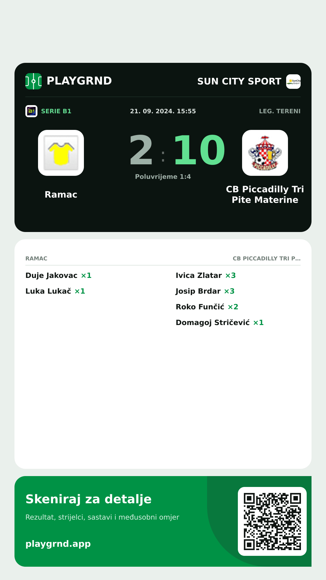 Story slika: Ramac 2:10 CB Piccadilly Tri Pite Materine
