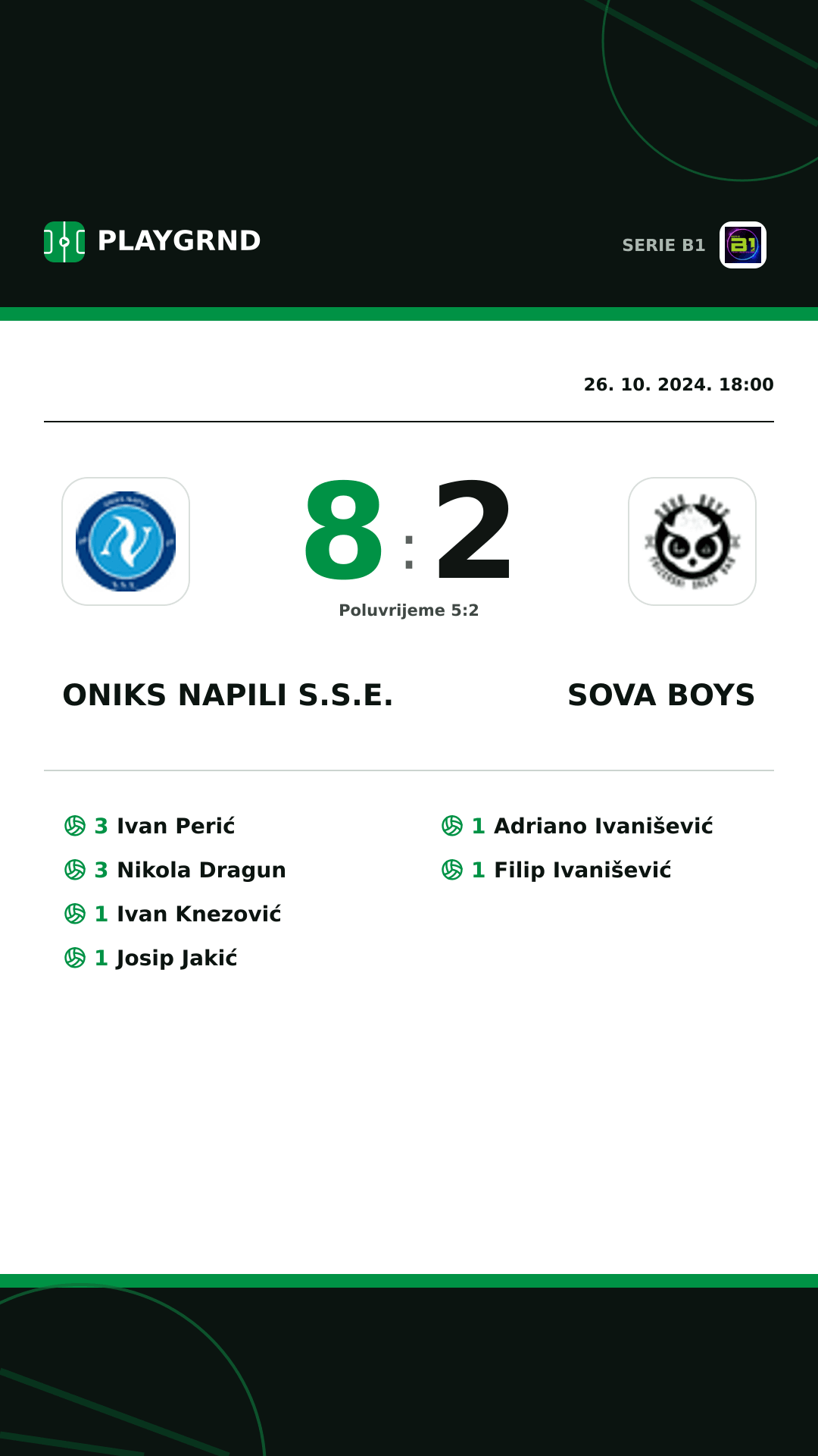 Instagram slika: Oniks Napili S.S.E. 8:2 Sova Boys