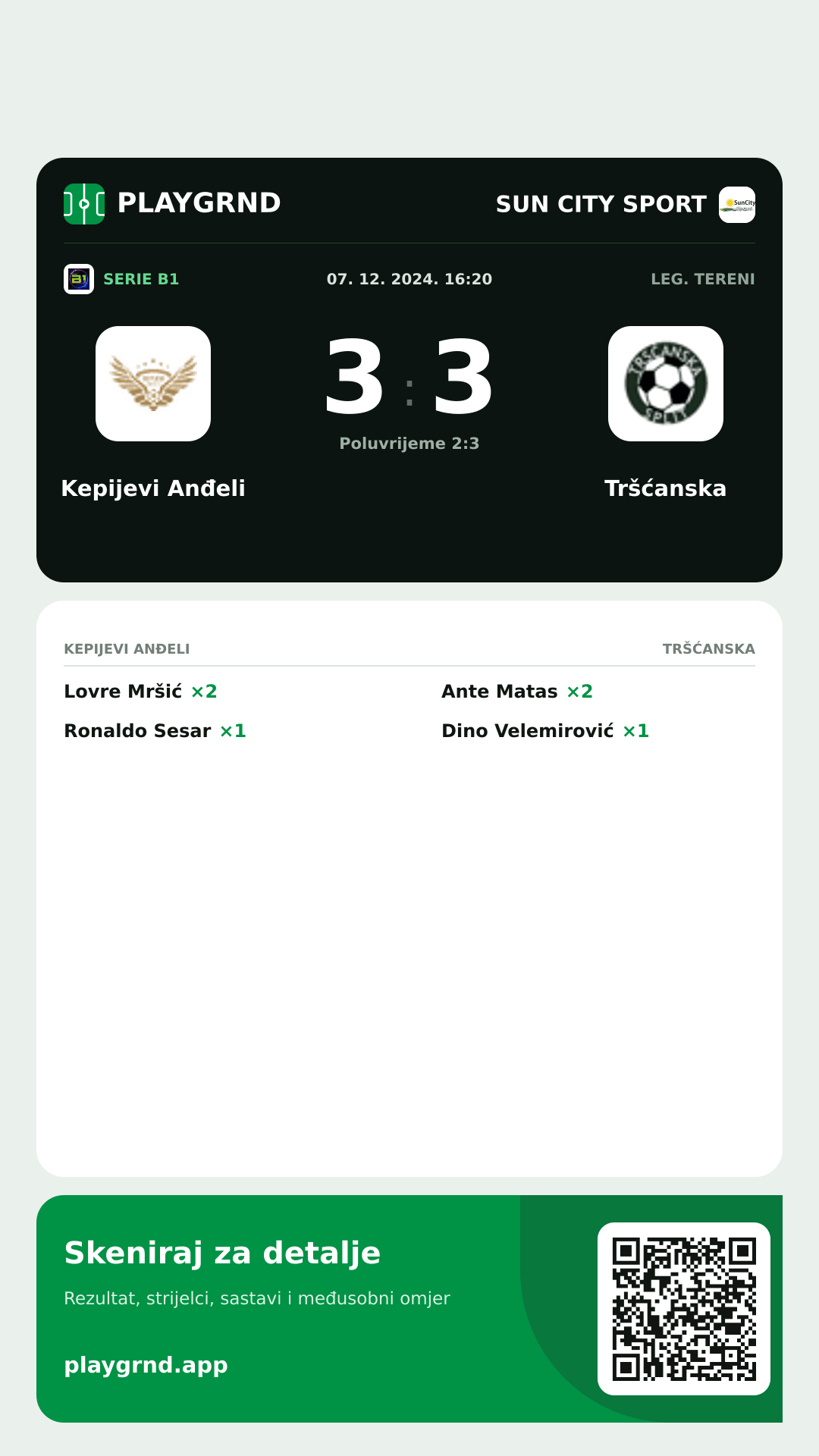 Story image: Kepijevi Anđeli 3:3 Tršćanska