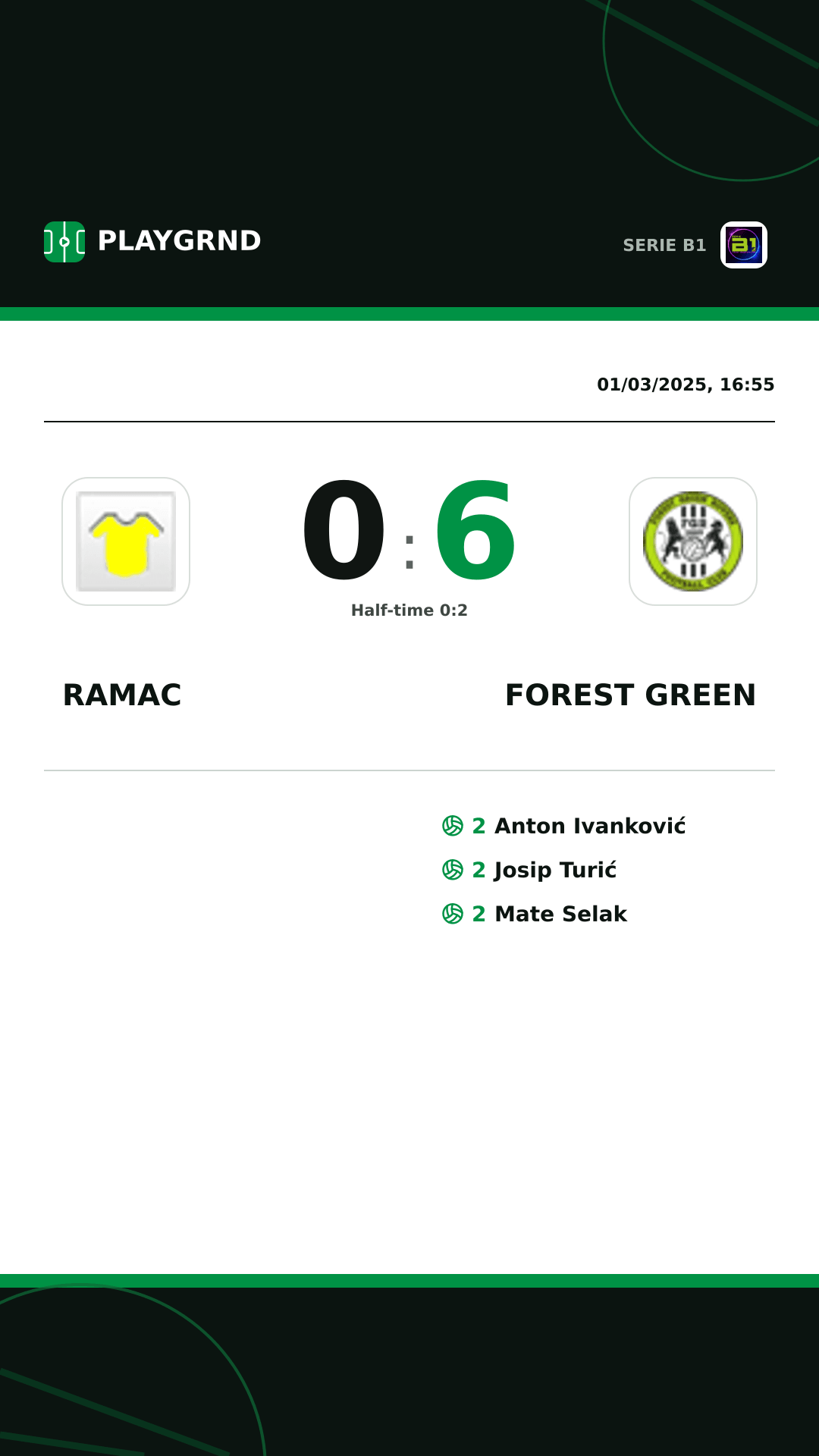 Instagram artwork: Ramac 0:6 Forest Green