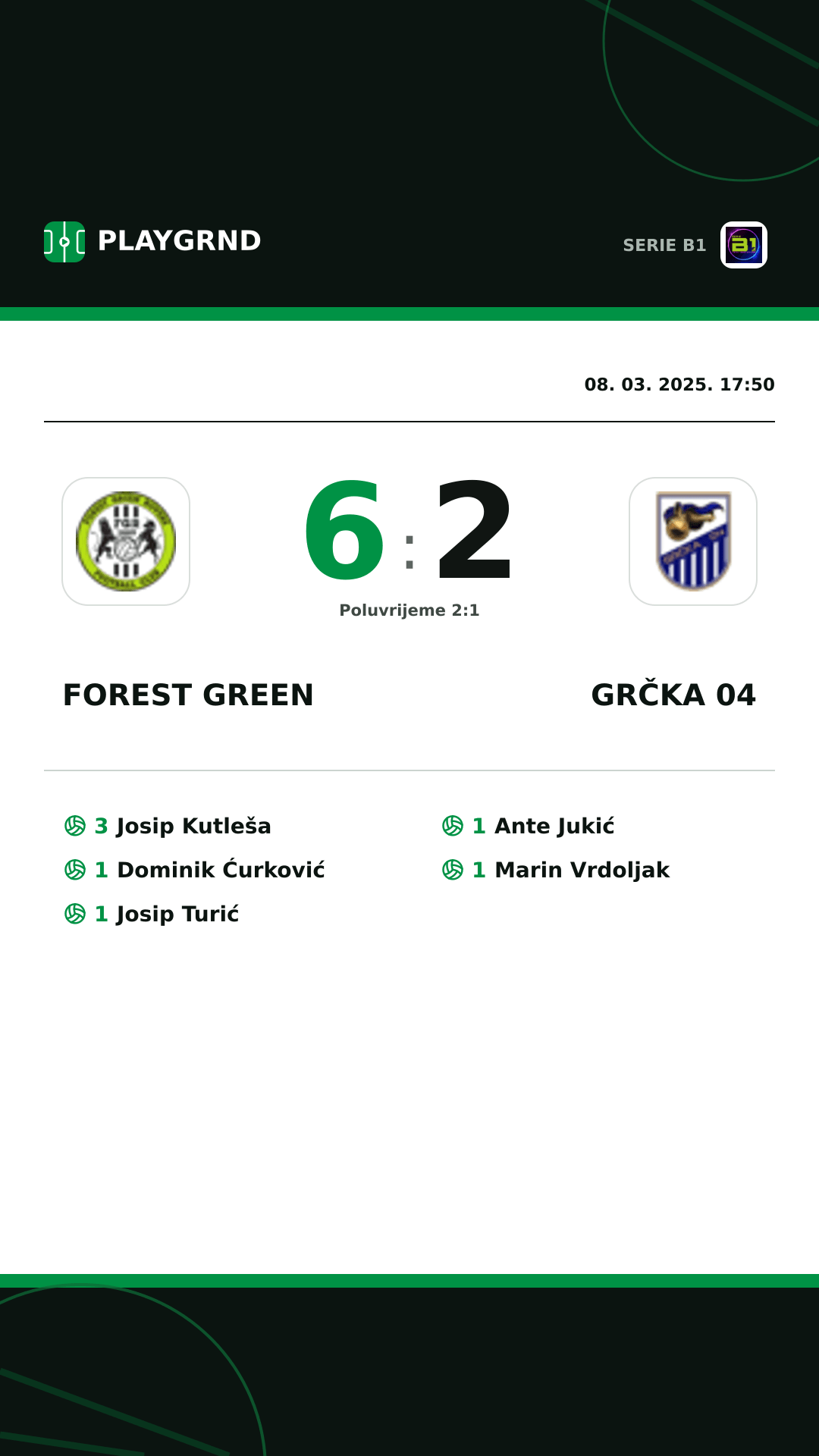 Instagram slika: Forest Green 6:2 Grčka 04