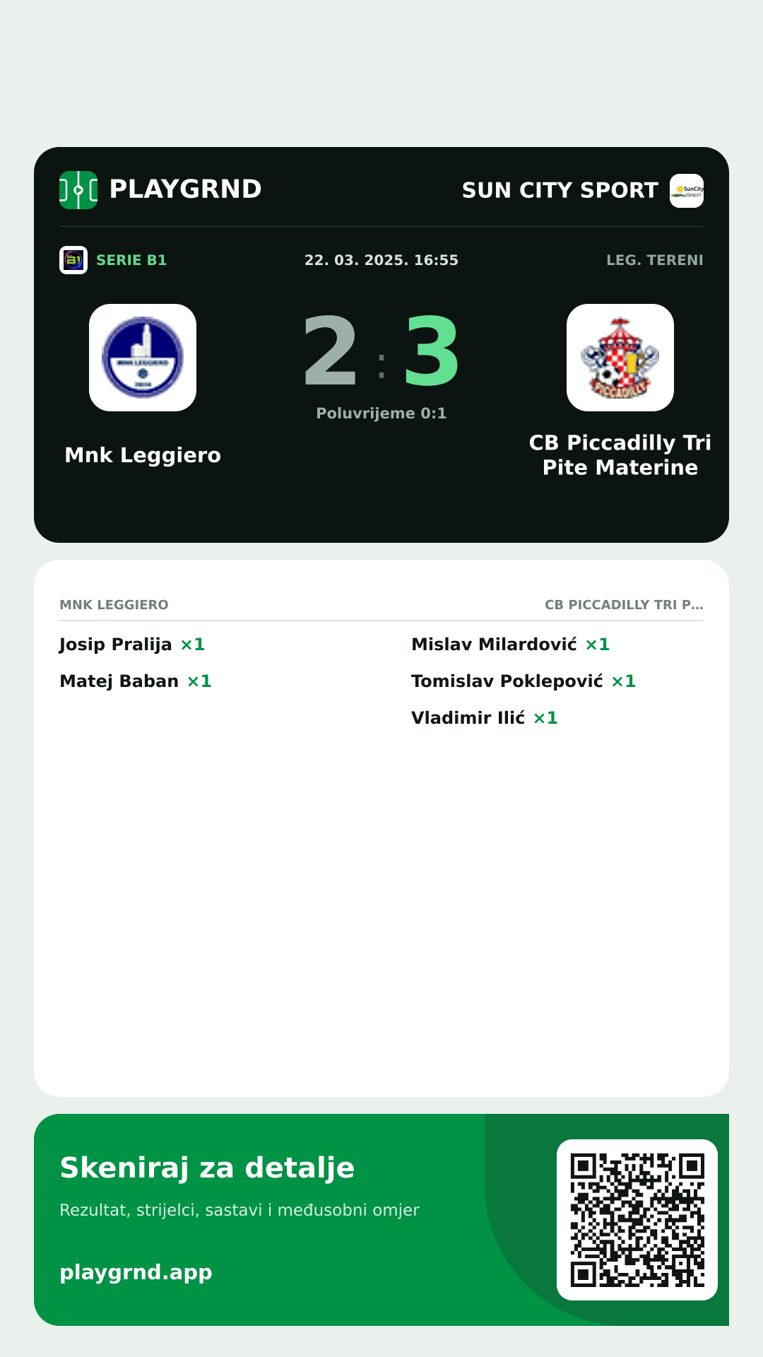 Story image: Mnk Leggiero 2:3 CB Piccadilly Tri Pite Materine