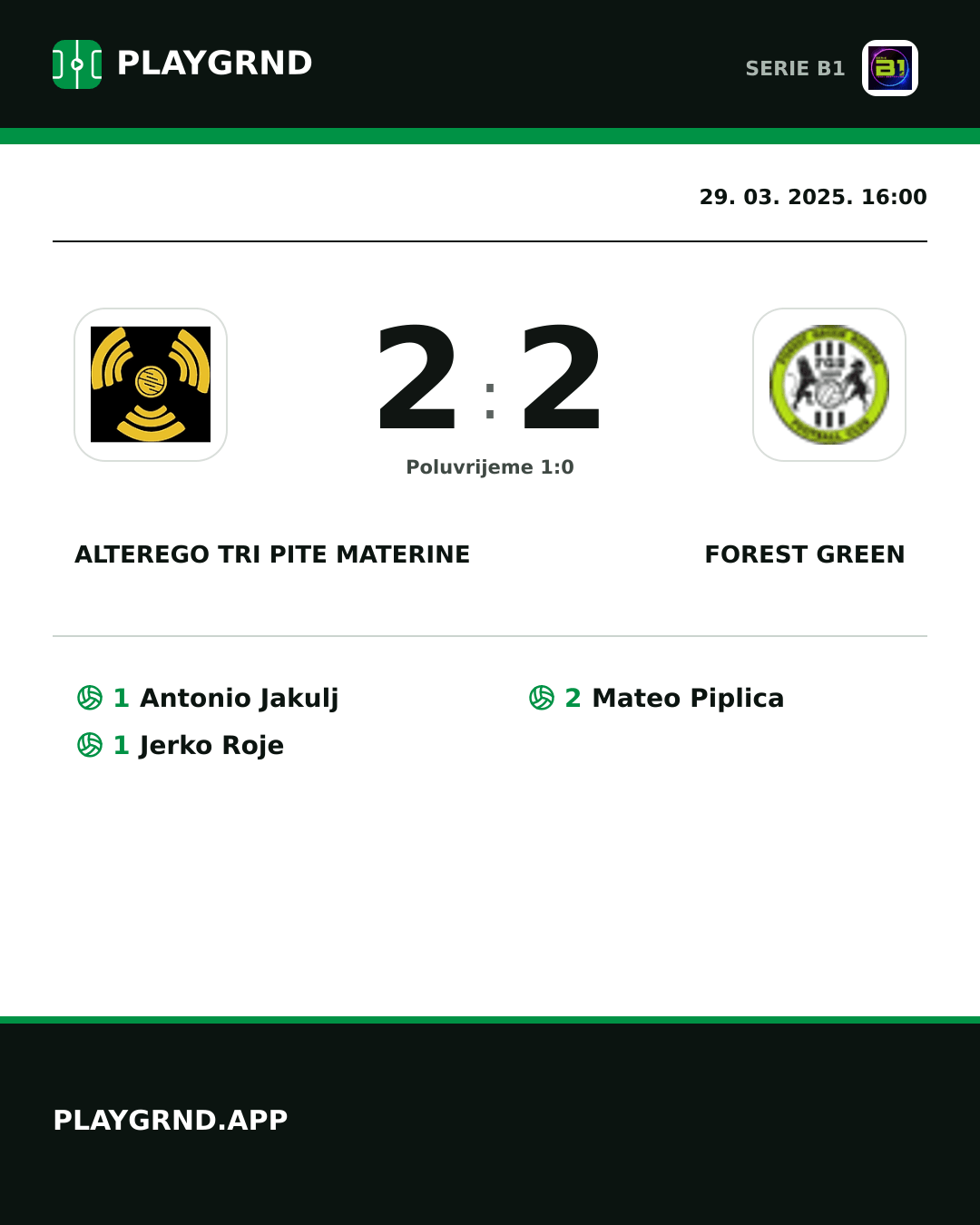 Instagram slika: CB Piccadilly Tri Pite Materine 2:2 Forest Green