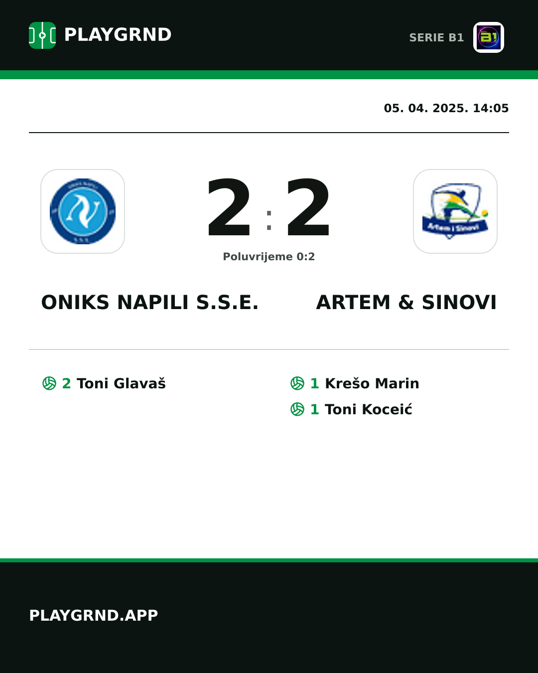 Instagram slika: Oniks Napili S.S.E. 2:2 Artem & Sinovi