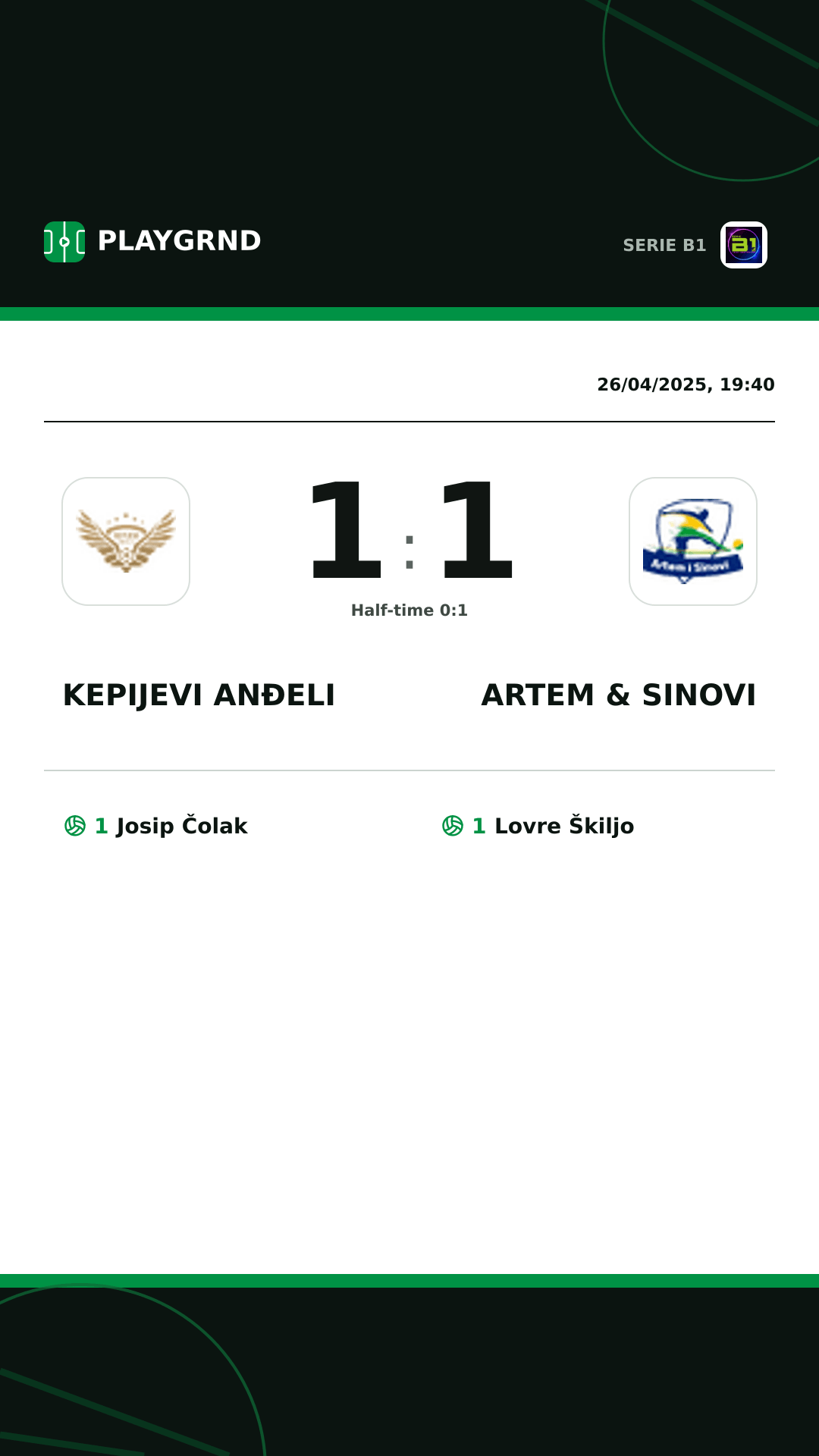 Instagram artwork: Kepijevi Anđeli 1:1 Artem & Sinovi