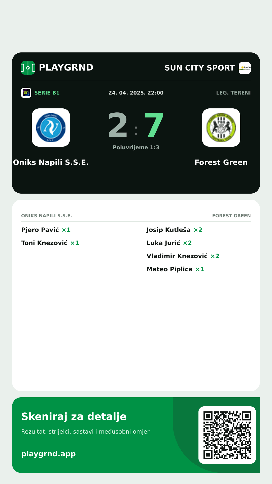 Story image: Oniks Napili S.S.E. 2:7 Forest Green