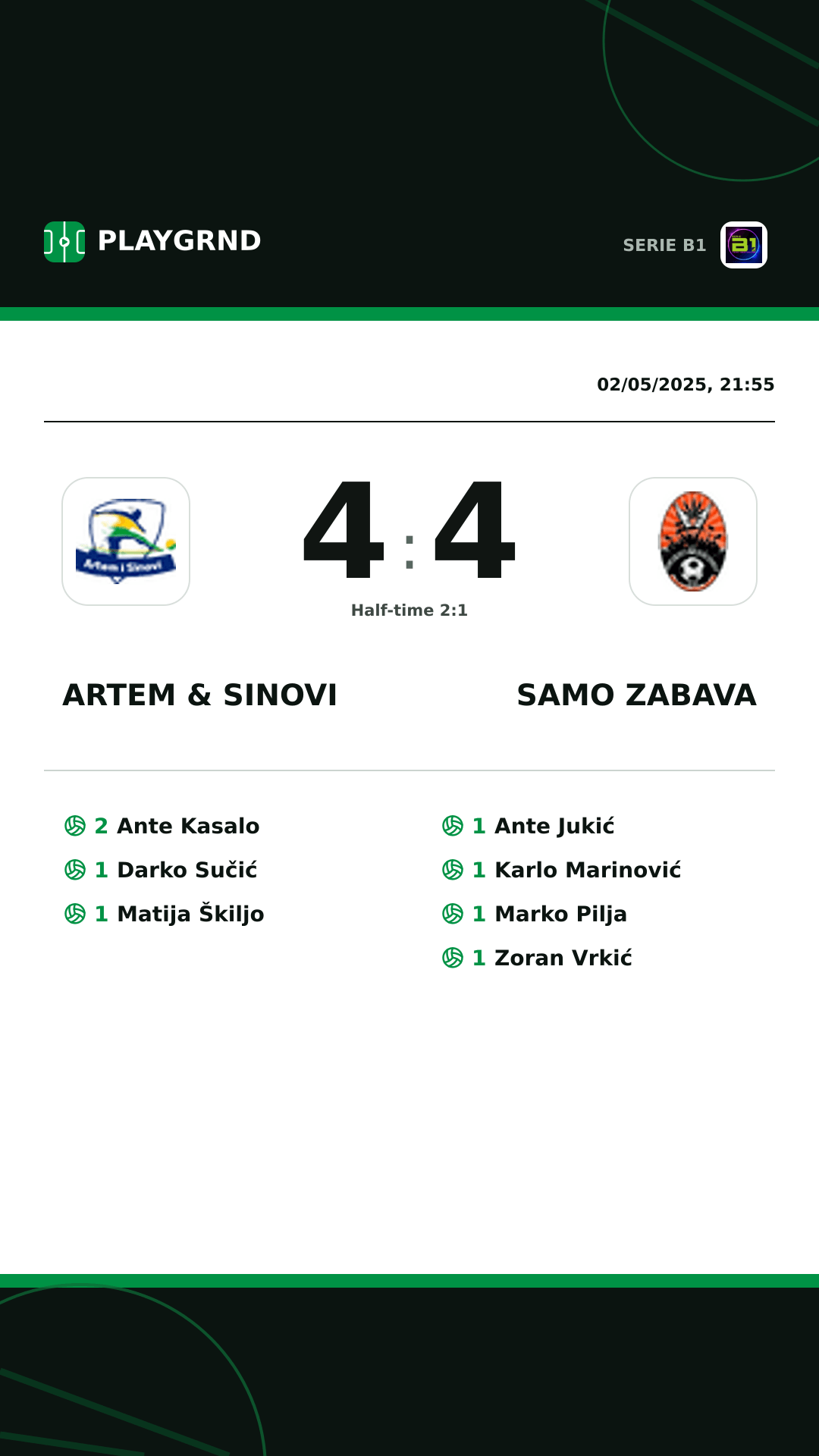 Instagram artwork: Artem & Sinovi 4:4 Samo Zabava