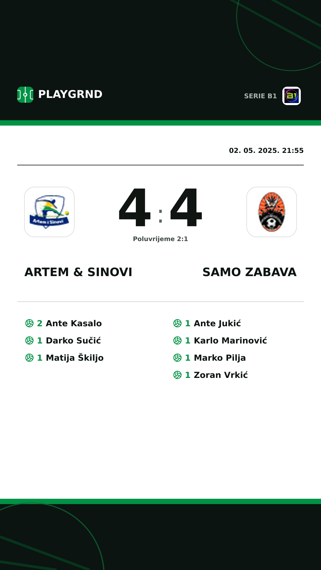 Instagram slika: Artem & Sinovi 4:4 Samo Zabava