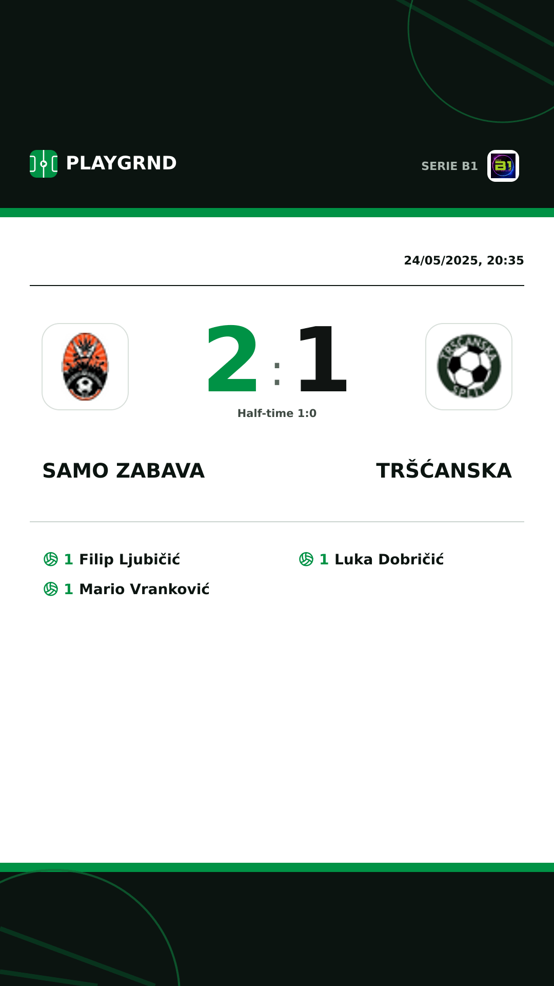 Instagram artwork: Samo Zabava 2:1 Tršćanska