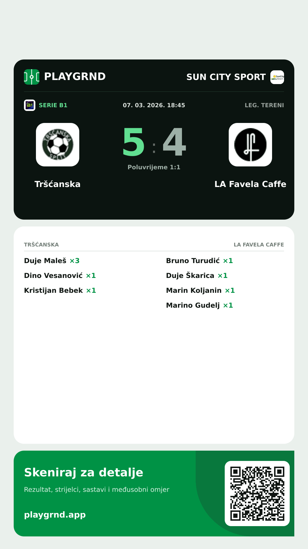 Story slika: Tršćanska 5:4 LA Favela Caffe
