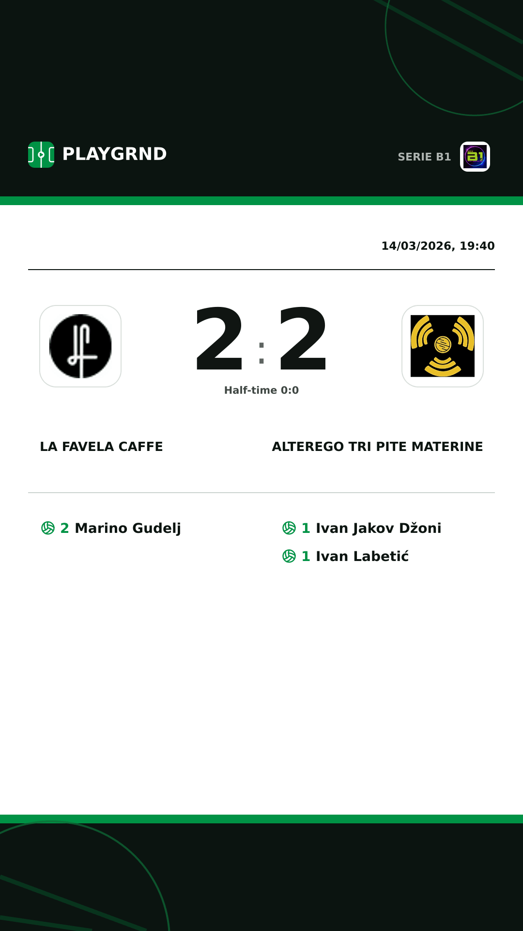 Instagram artwork: LA Favela Caffe 2:2 CB Piccadilly Tri Pite Materine