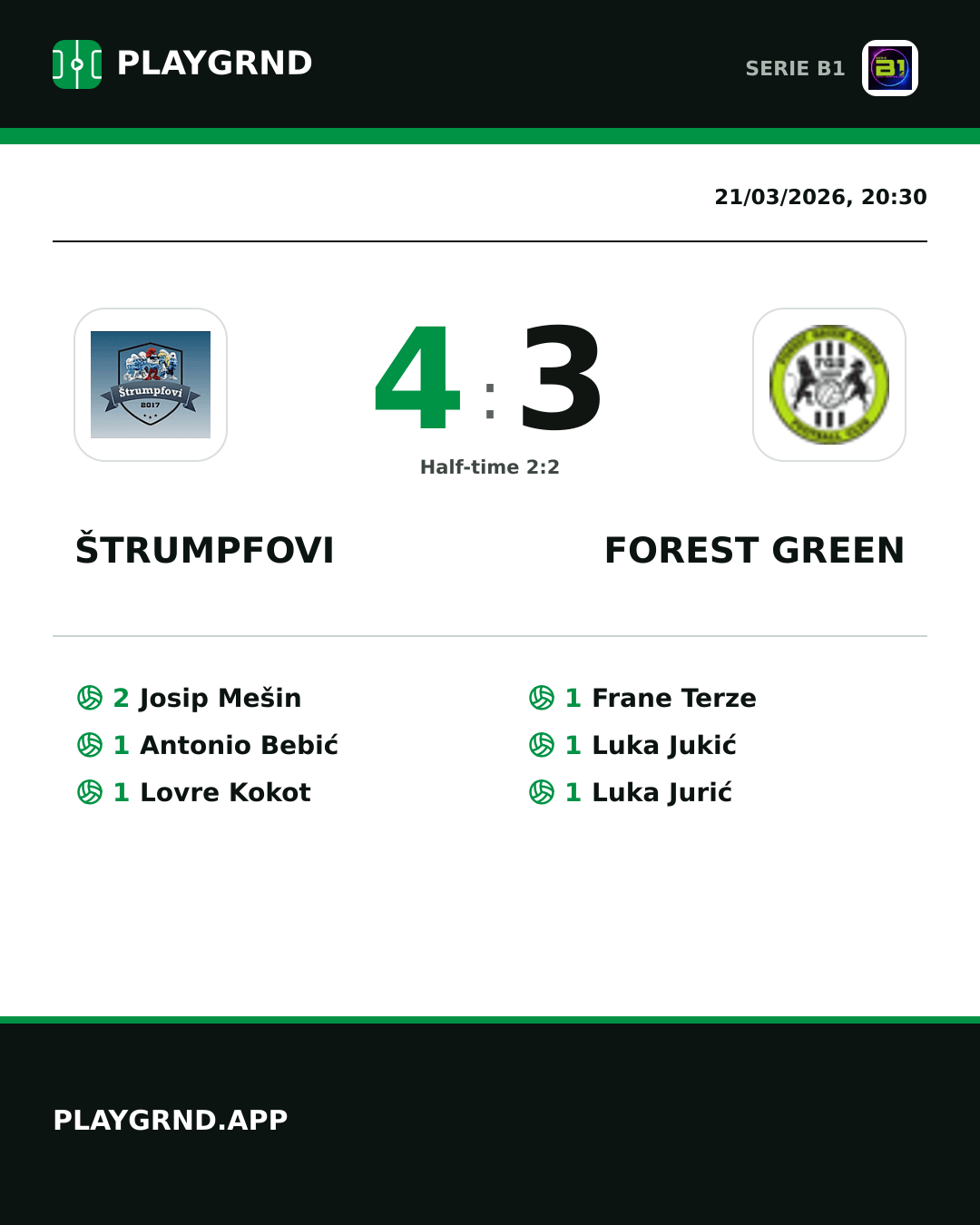 Instagram artwork: Štrumpfovi 4:3 Forest Green