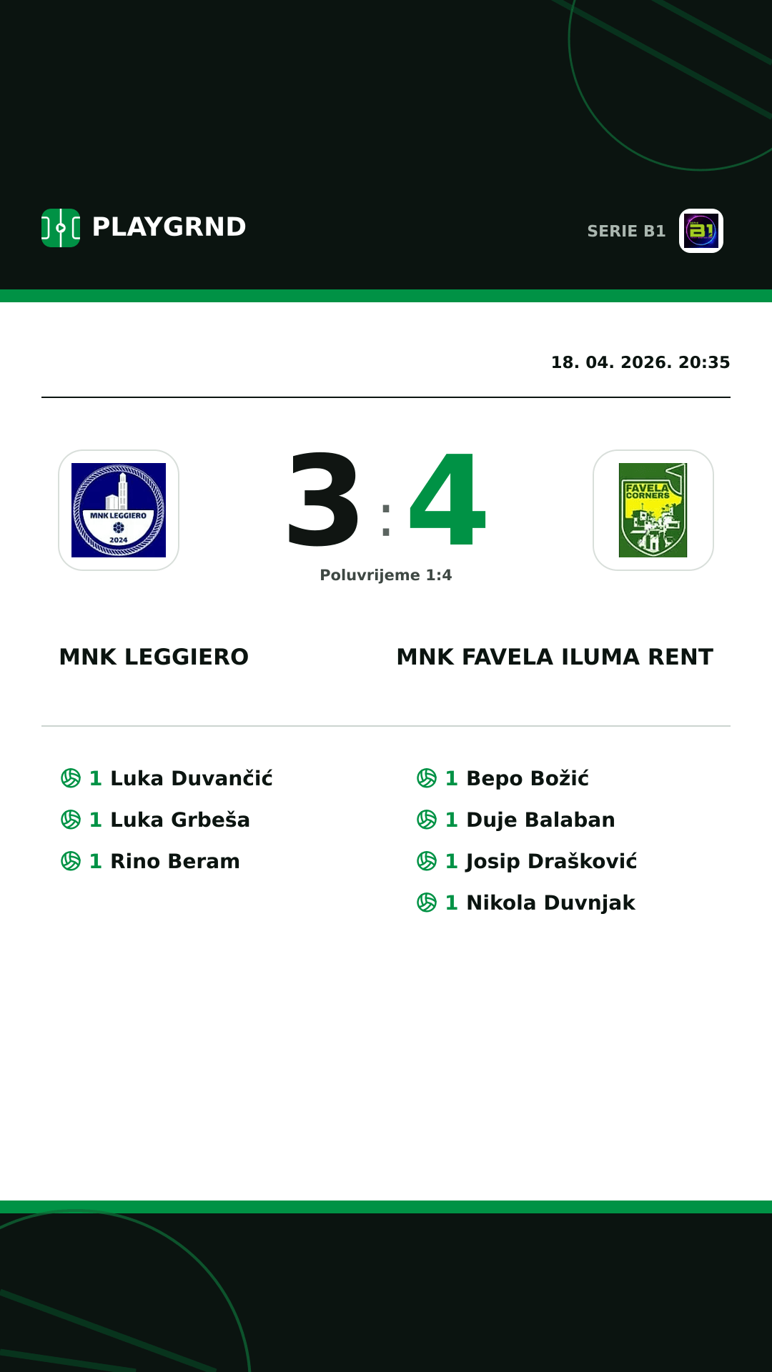 Instagram slika: MNK Leggiero 3:4 MNK Favela Iluma Rent
