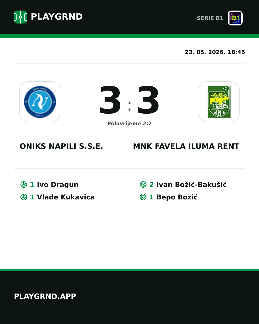 Instagram slika: Oniks Napili S.S.E. 3:3 MNK Favela Iluma Rent