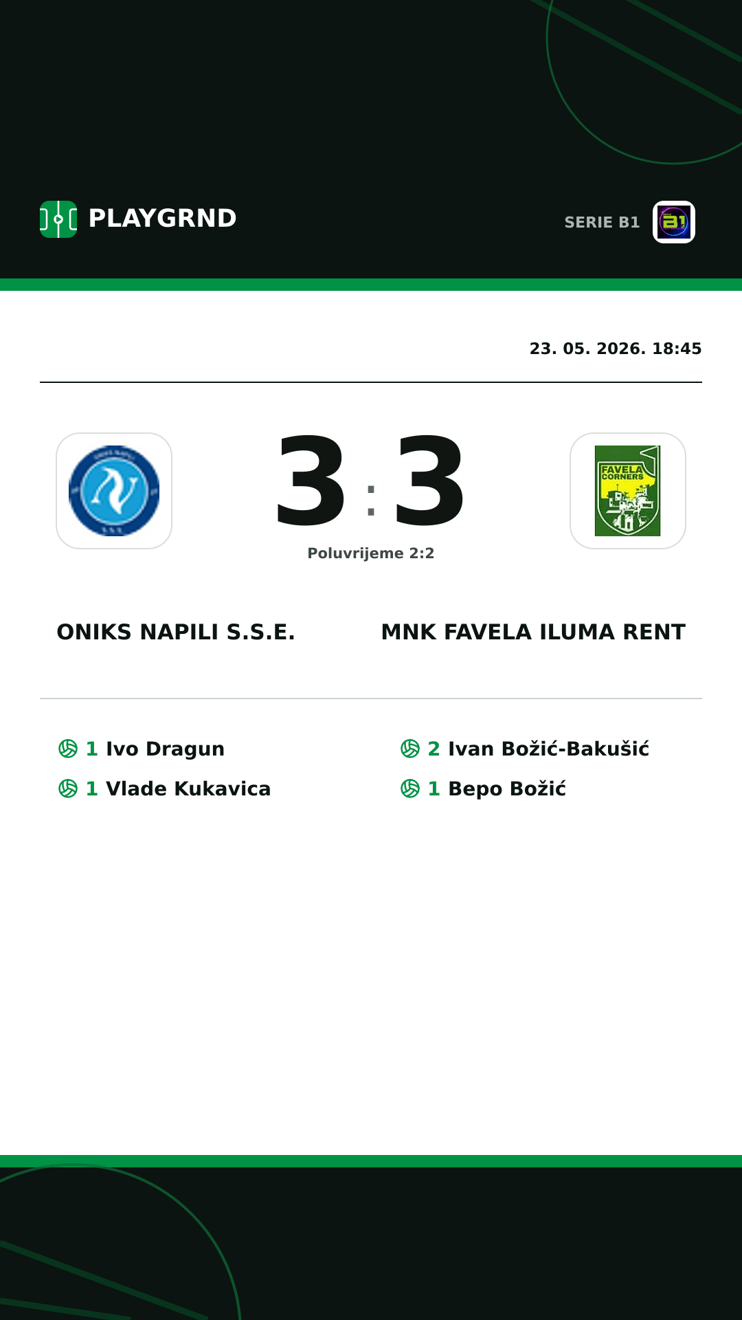 Instagram slika: Oniks Napili S.S.E. 3:3 MNK Favela Iluma Rent