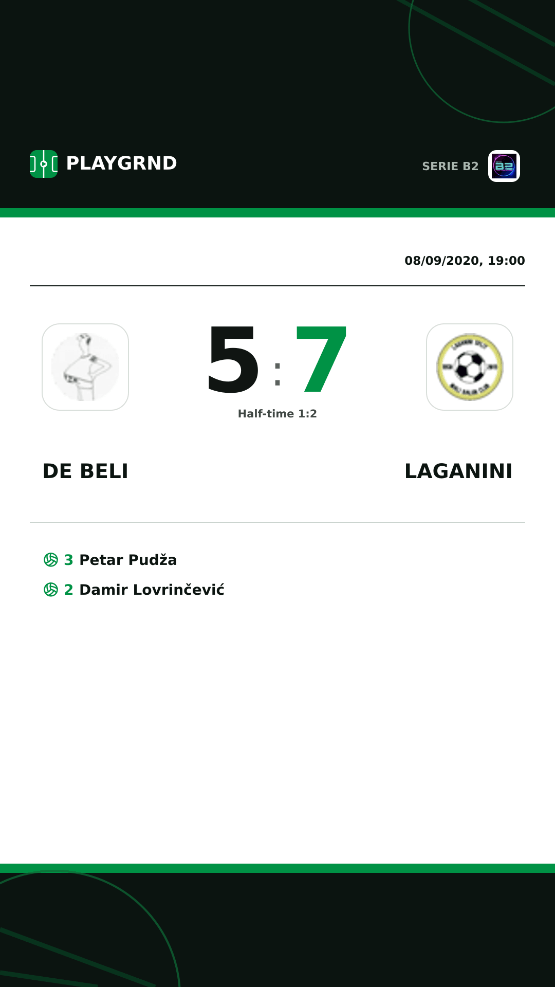 Instagram artwork: DE Beli 5:7 Laganini