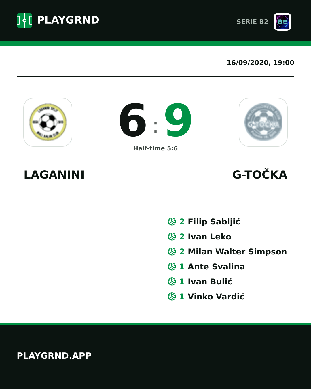 Instagram artwork: Laganini 6:9 G-Točka