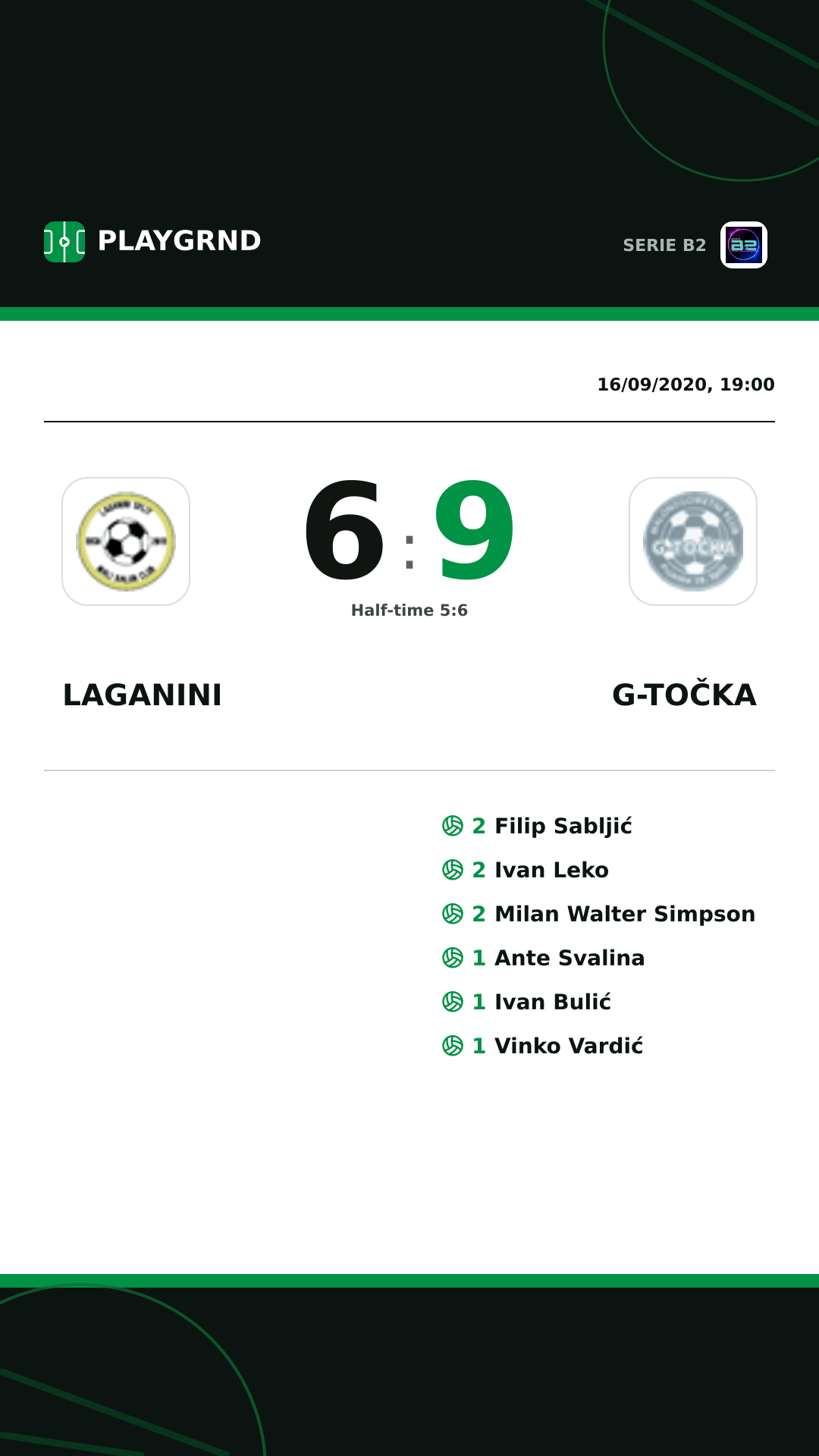 Instagram artwork: Laganini 6:9 G-Točka