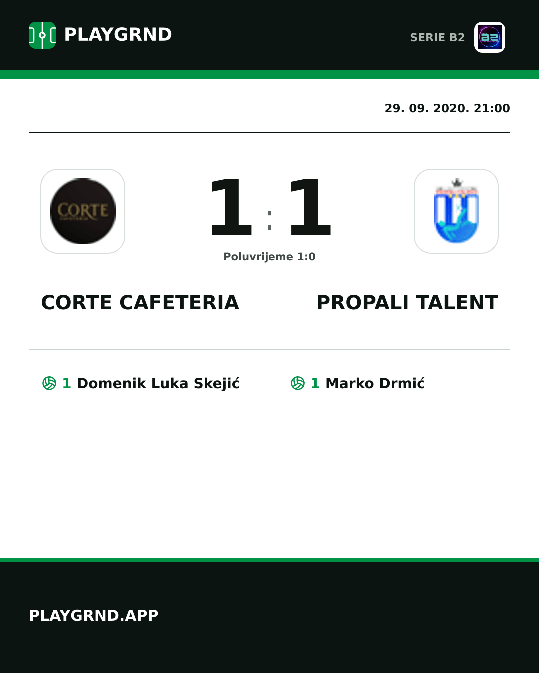 Instagram slika: Corte Cafeteria 1:1 Propali Talent