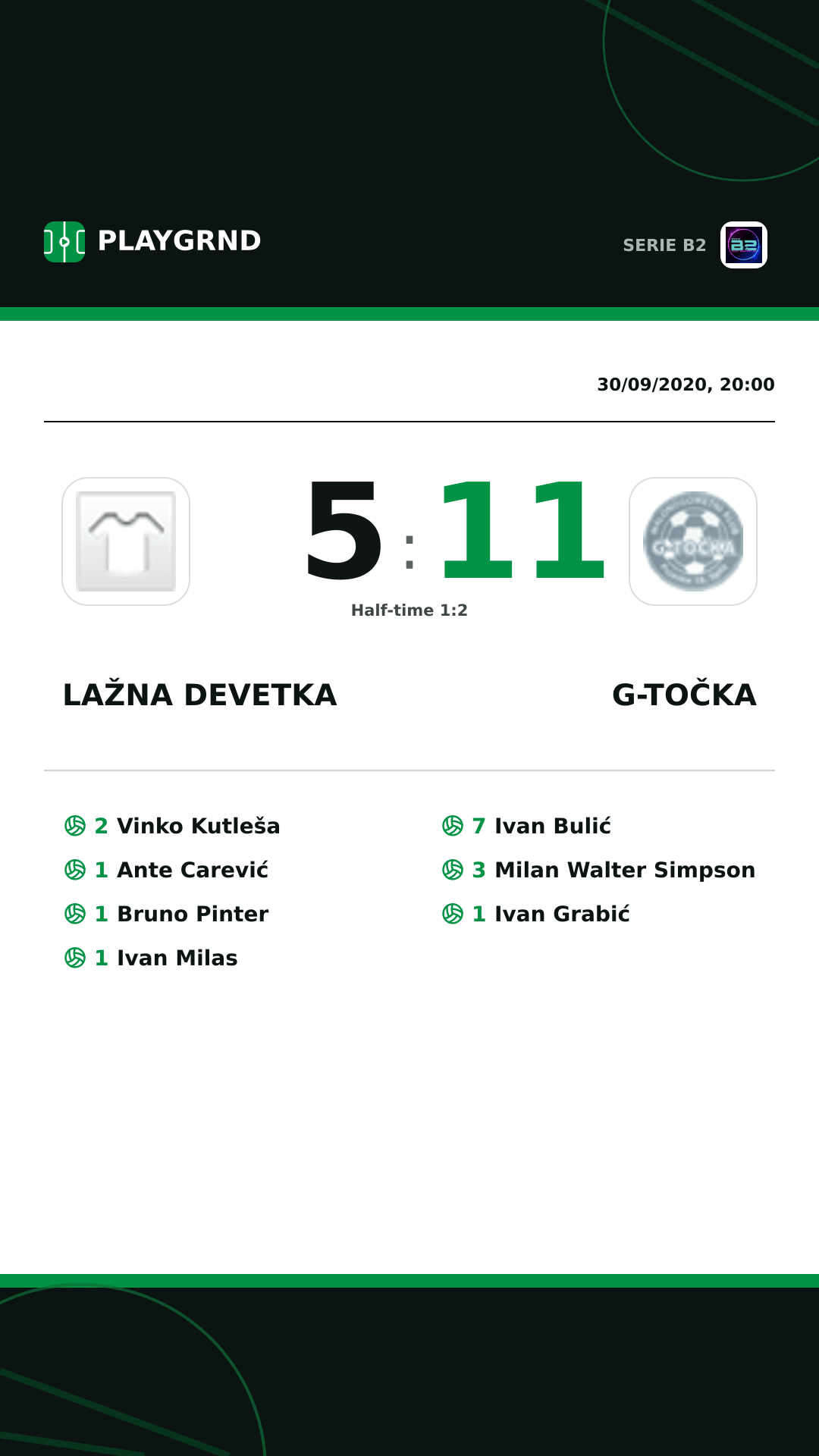 Instagram artwork: Lažna Devetka 5:11 G-Točka