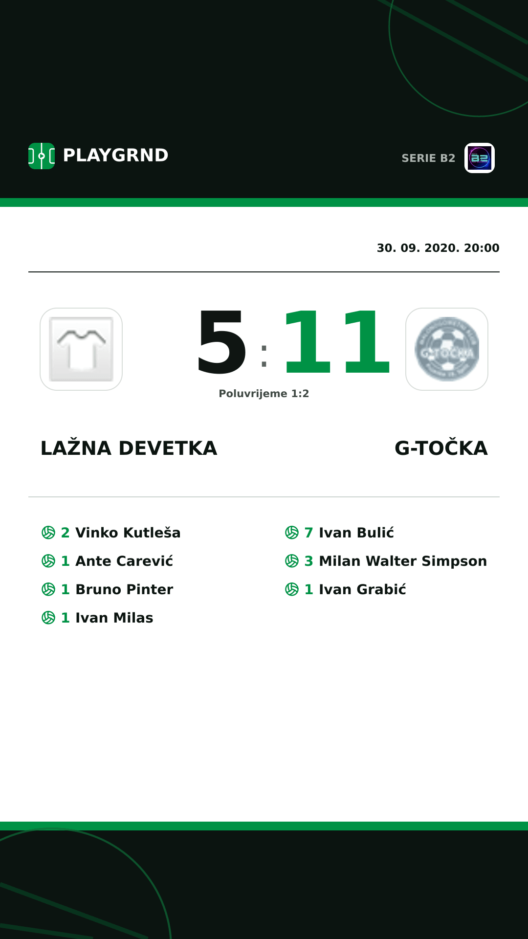 Instagram slika: Lažna Devetka 5:11 G-Točka