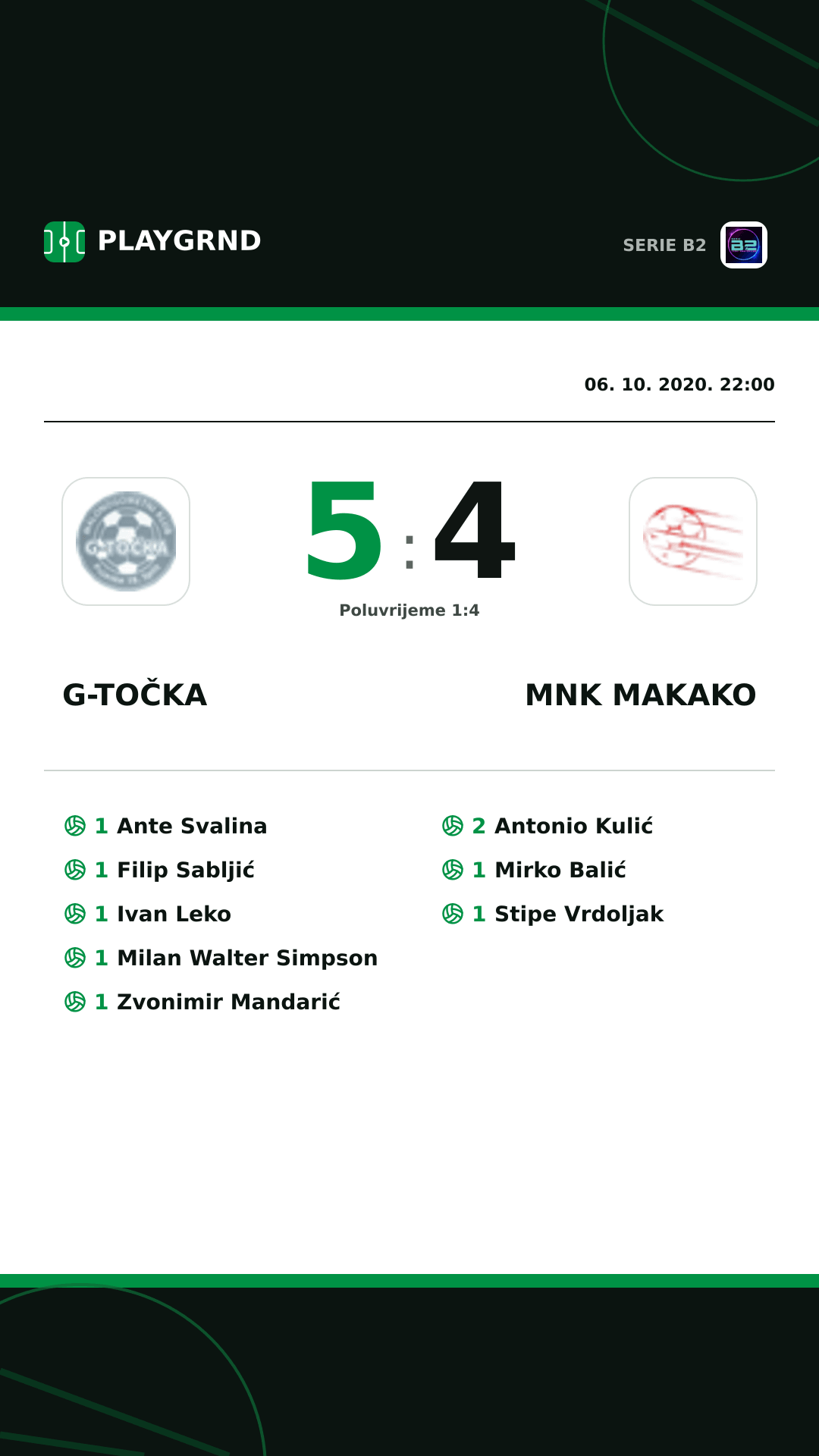 Instagram slika: G-Točka 5:4 Mnk Makako