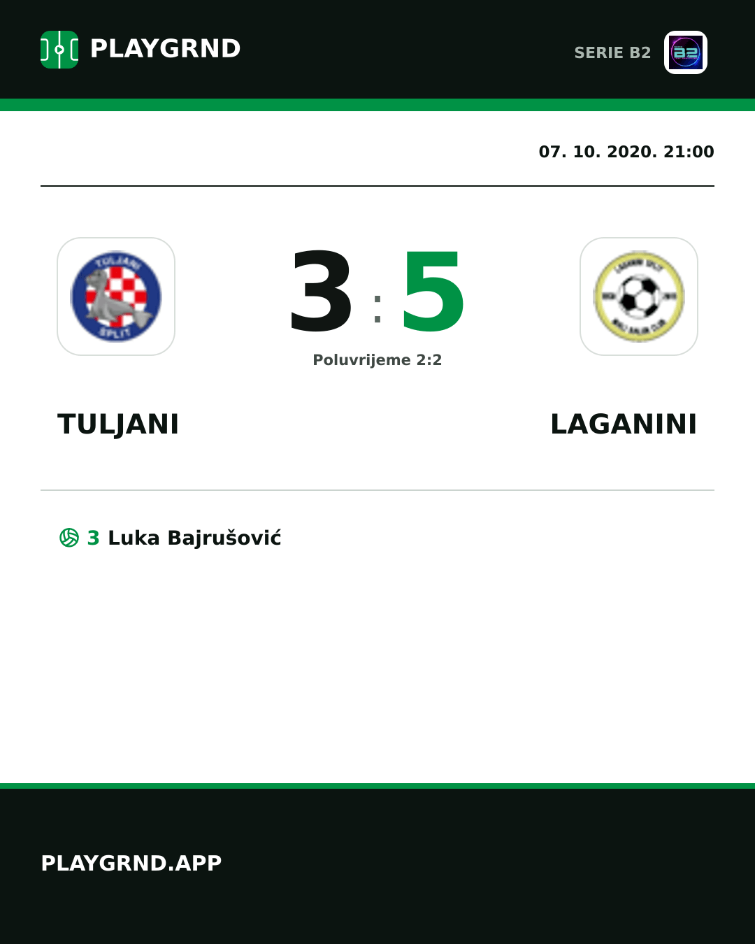 Instagram slika: Tuljani 3:5 Laganini