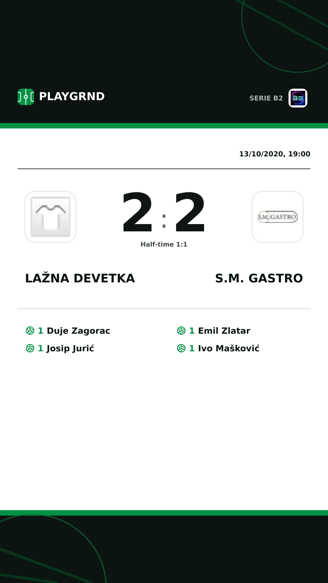 Instagram artwork: Lažna Devetka 2:2 S.M. Gastro