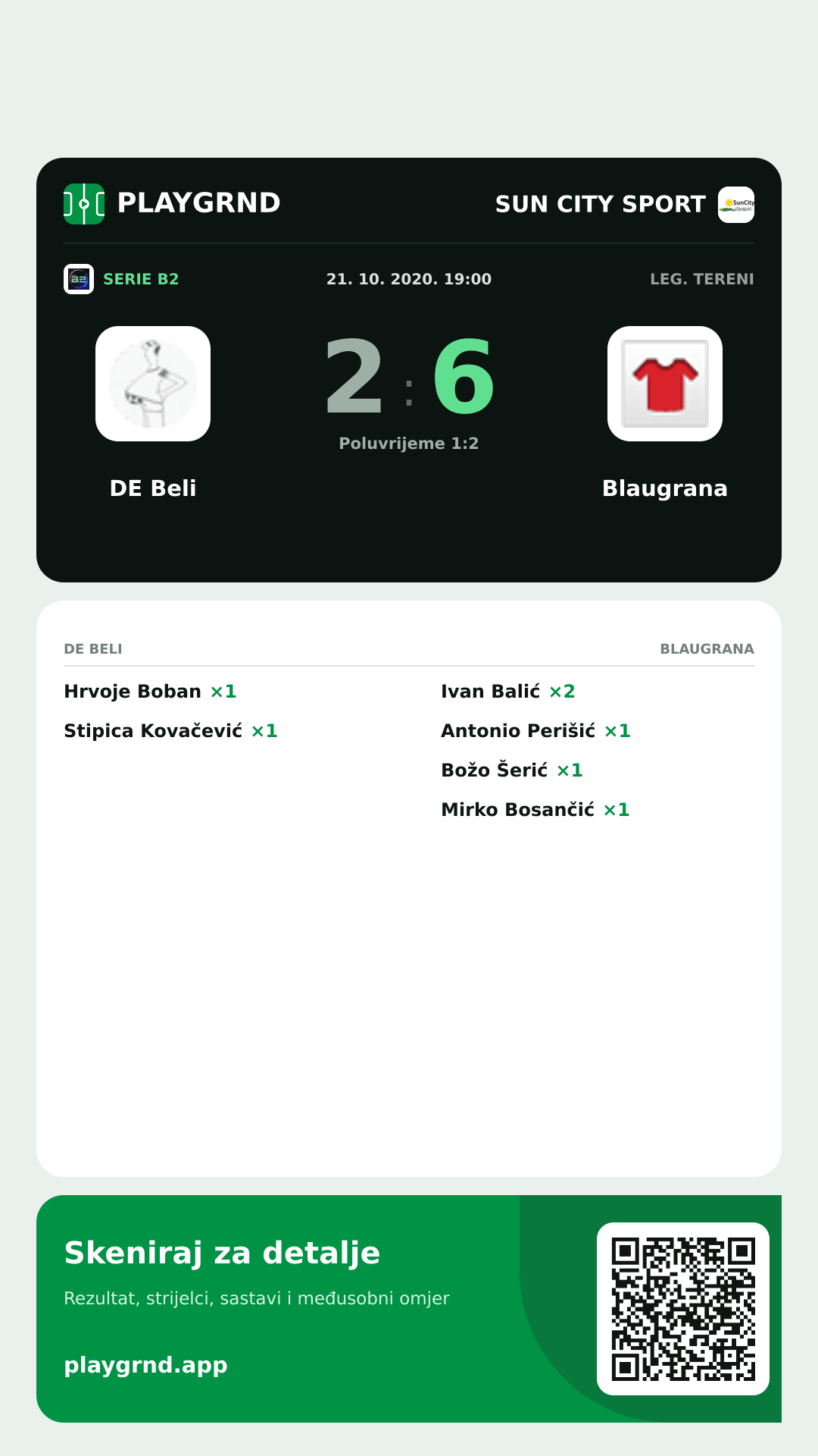 Story slika: DE Beli 2:6 Blaugrana