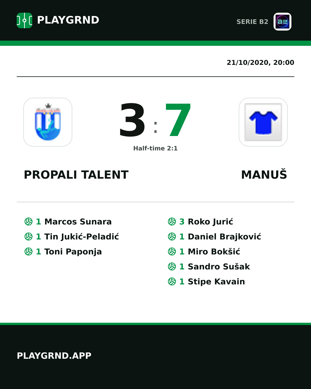 Instagram artwork: Propali Talent 3:7 Manuš