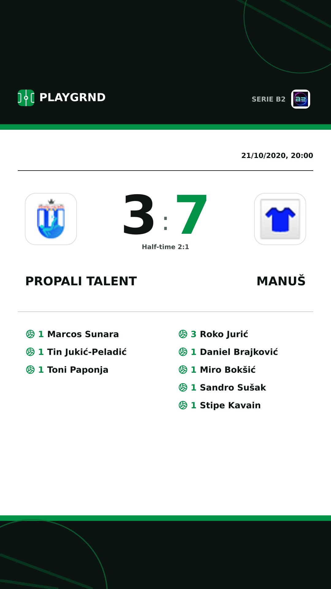 Instagram artwork: Propali Talent 3:7 Manuš