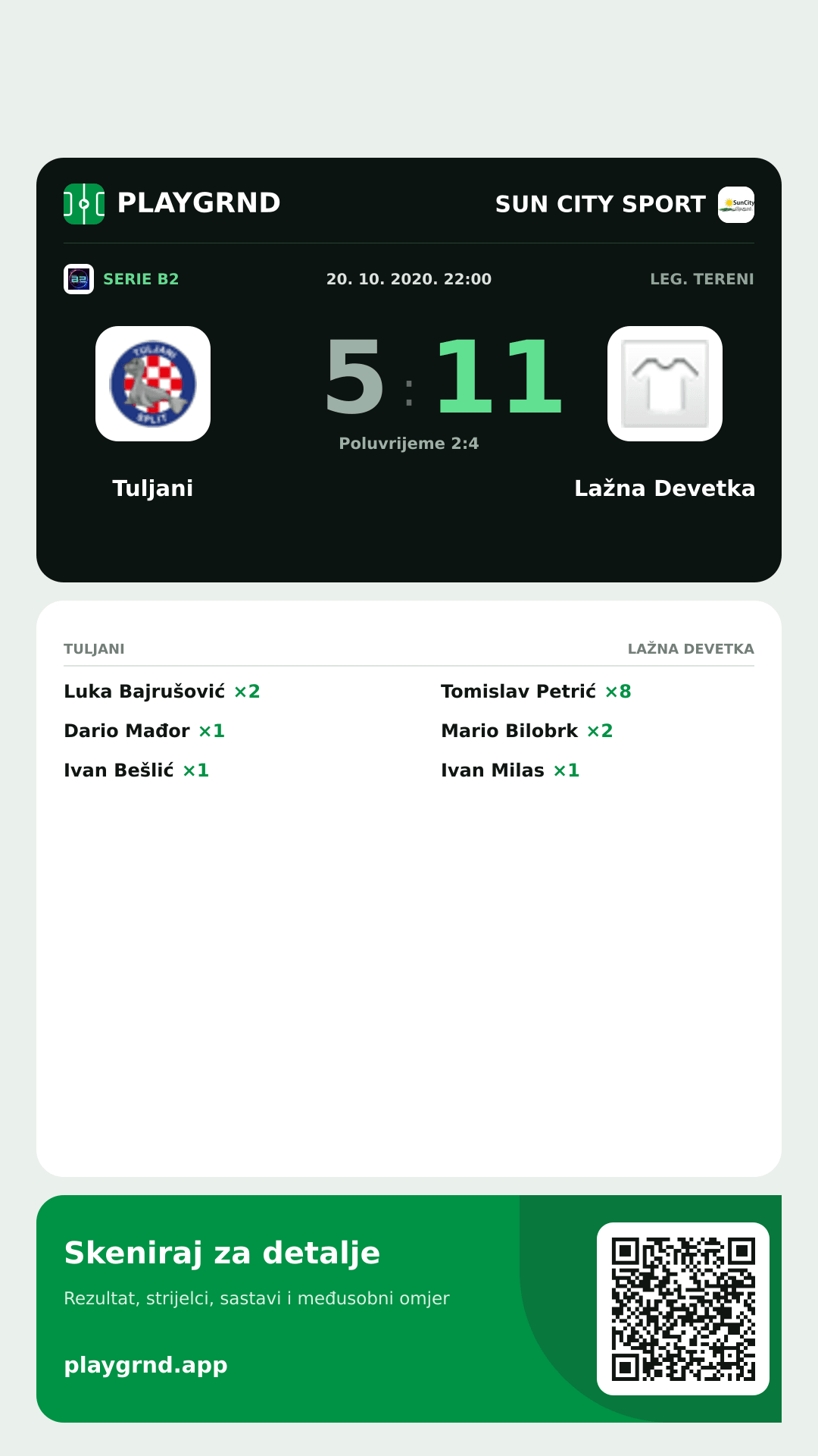 Story image: Tuljani 5:11 Lažna Devetka