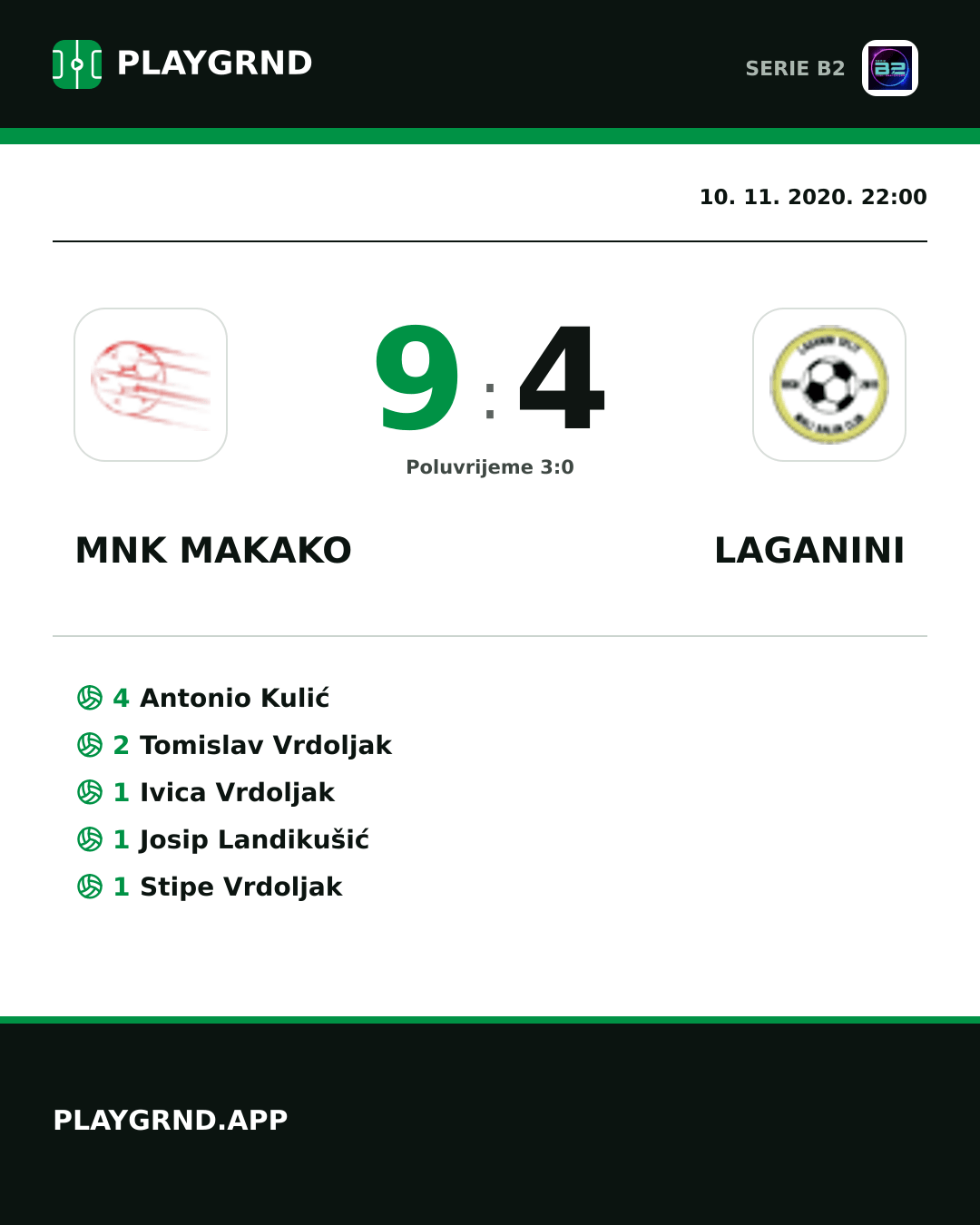 Instagram slika: Mnk Makako 9:4 Laganini