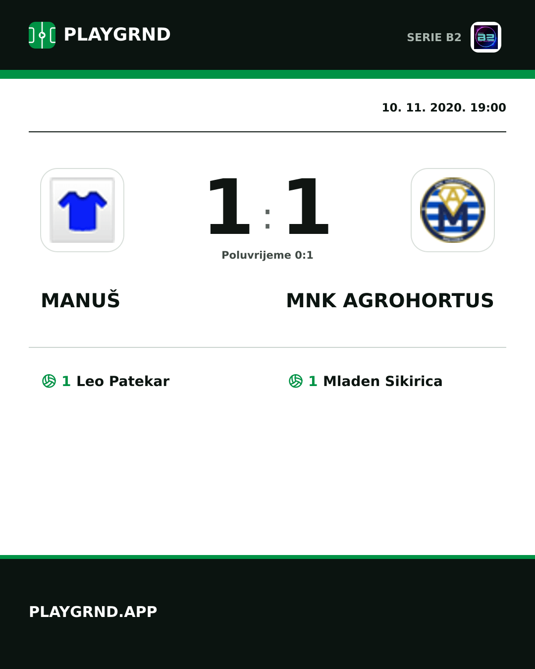 Instagram slika: Manuš 1:1 Mnk Agrohortus