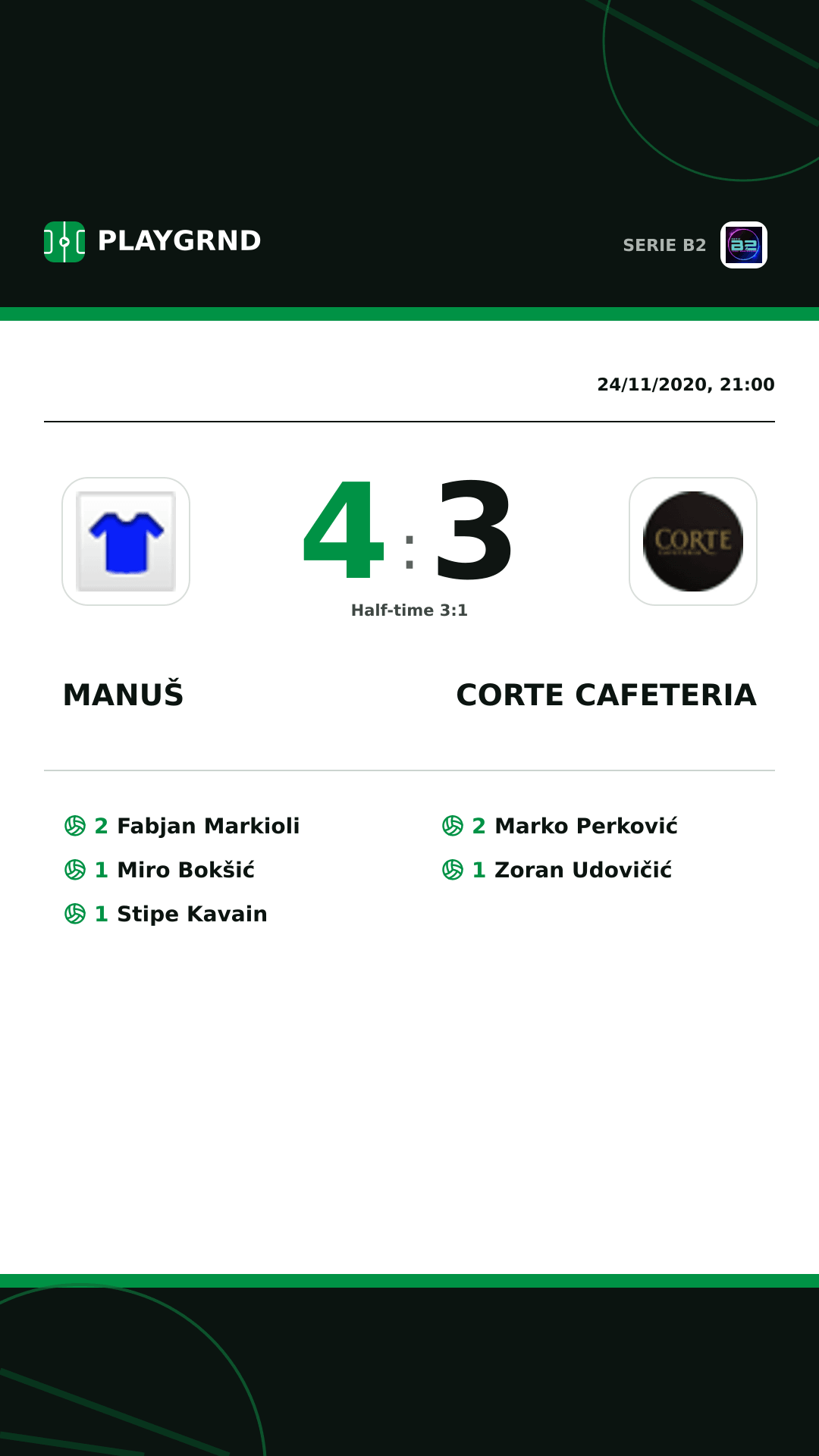 Instagram artwork: Manuš 4:3 Corte Cafeteria