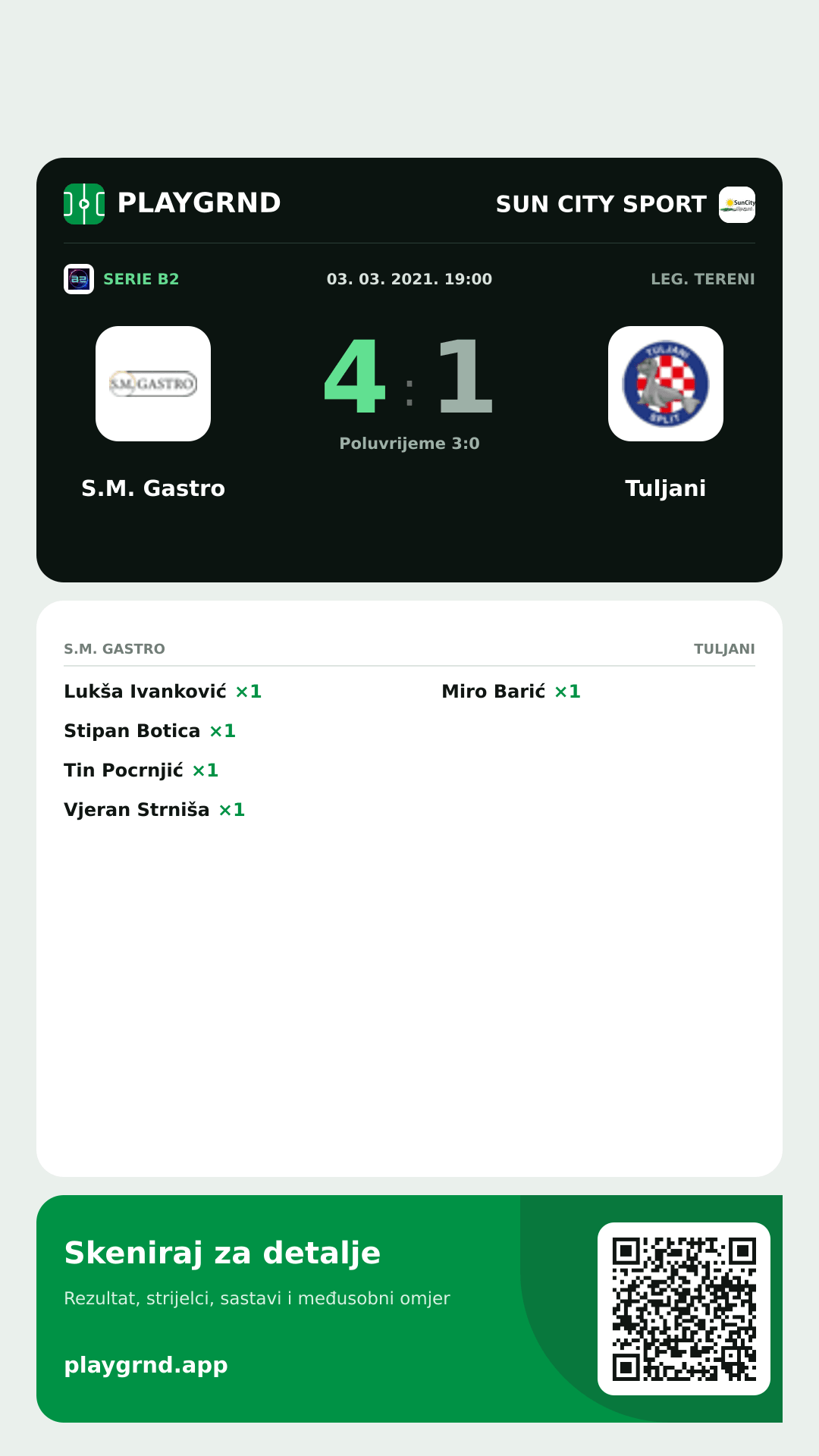 Story slika: S.M. Gastro 4:1 Tuljani