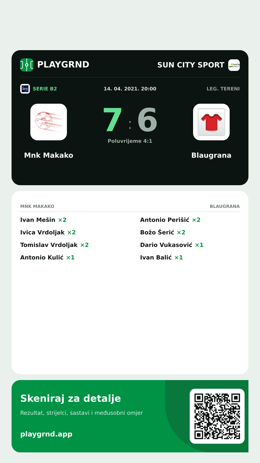 Story slika: Mnk Makako 7:6 Blaugrana