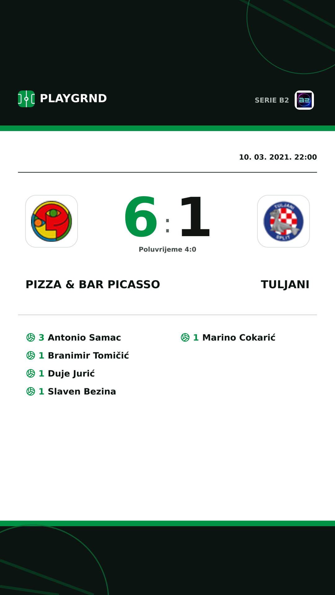 Instagram slika: Pizza & Bar Picasso 6:1 Tuljani