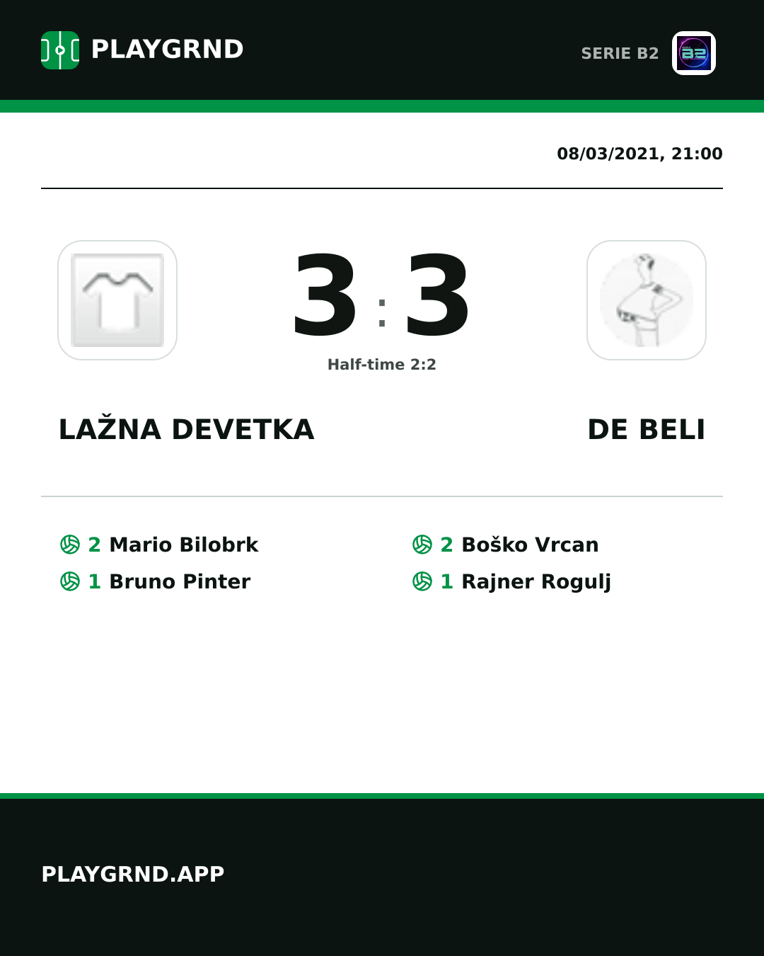 Instagram artwork: Lažna Devetka 3:3 DE Beli