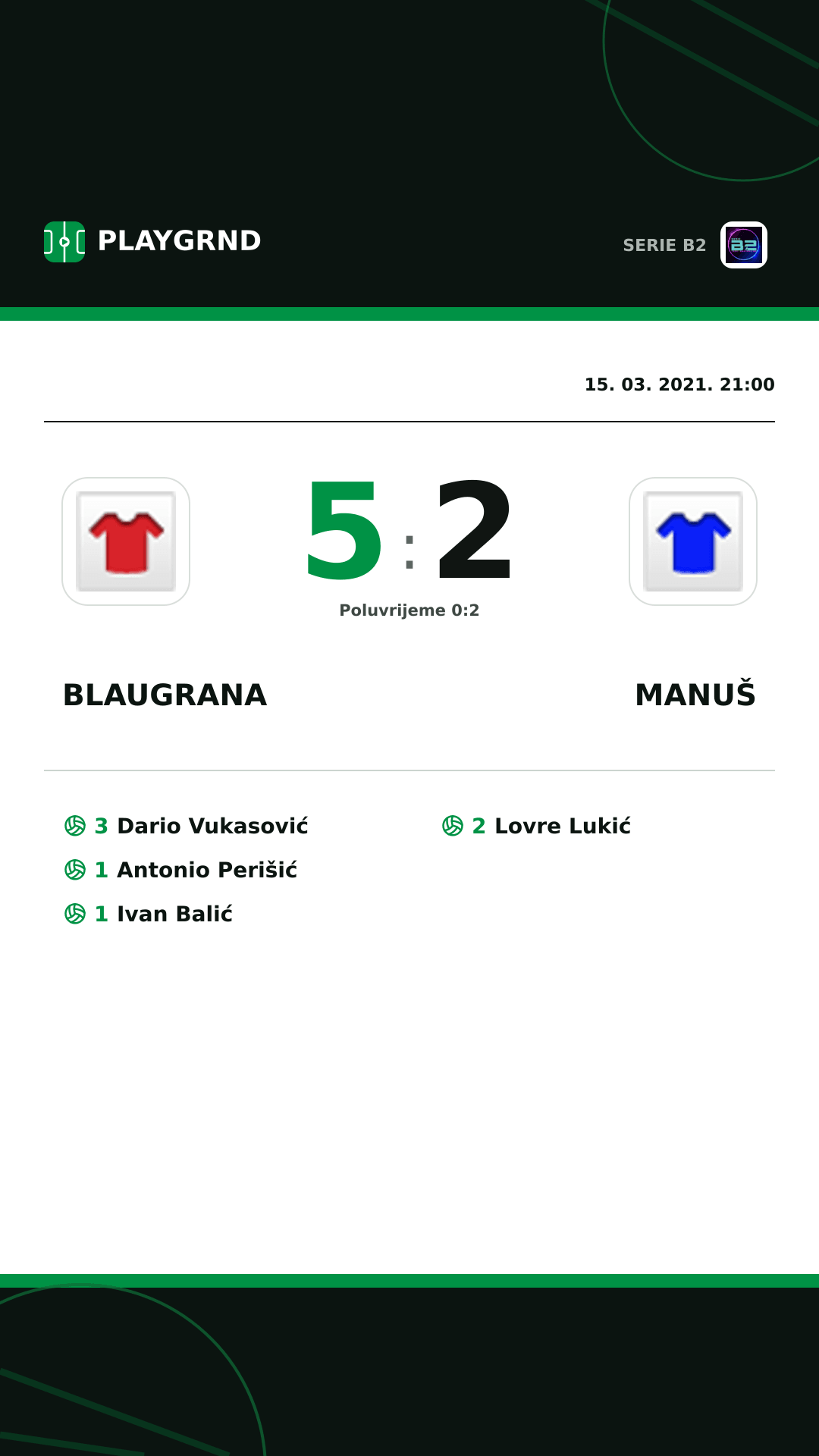 Instagram slika: Blaugrana 5:2 Manuš