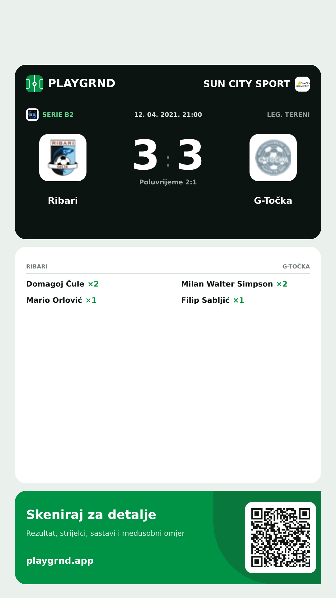 Story slika: Ribari 3:3 G-Točka