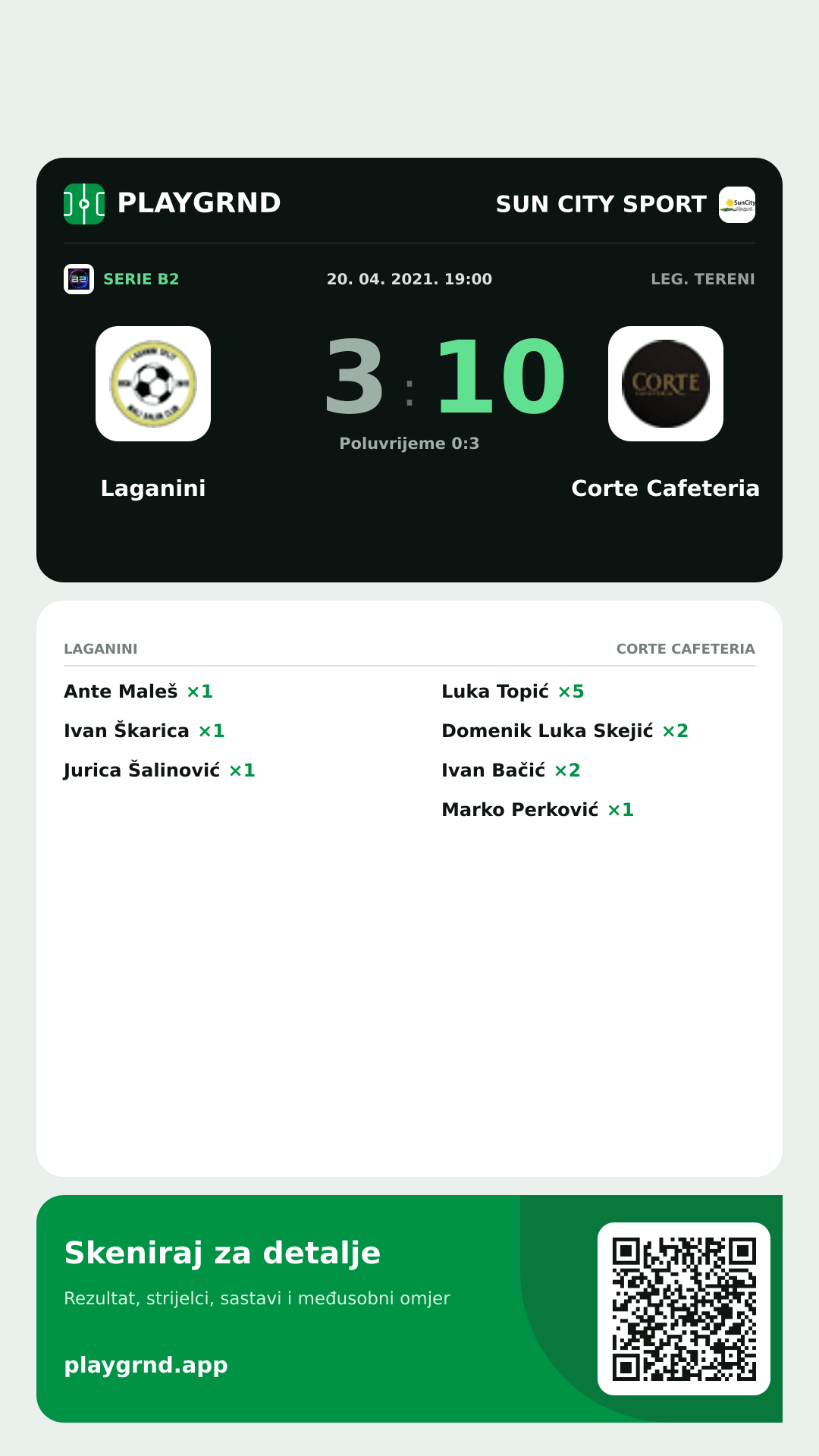 Story image: Laganini 3:10 Corte Cafeteria