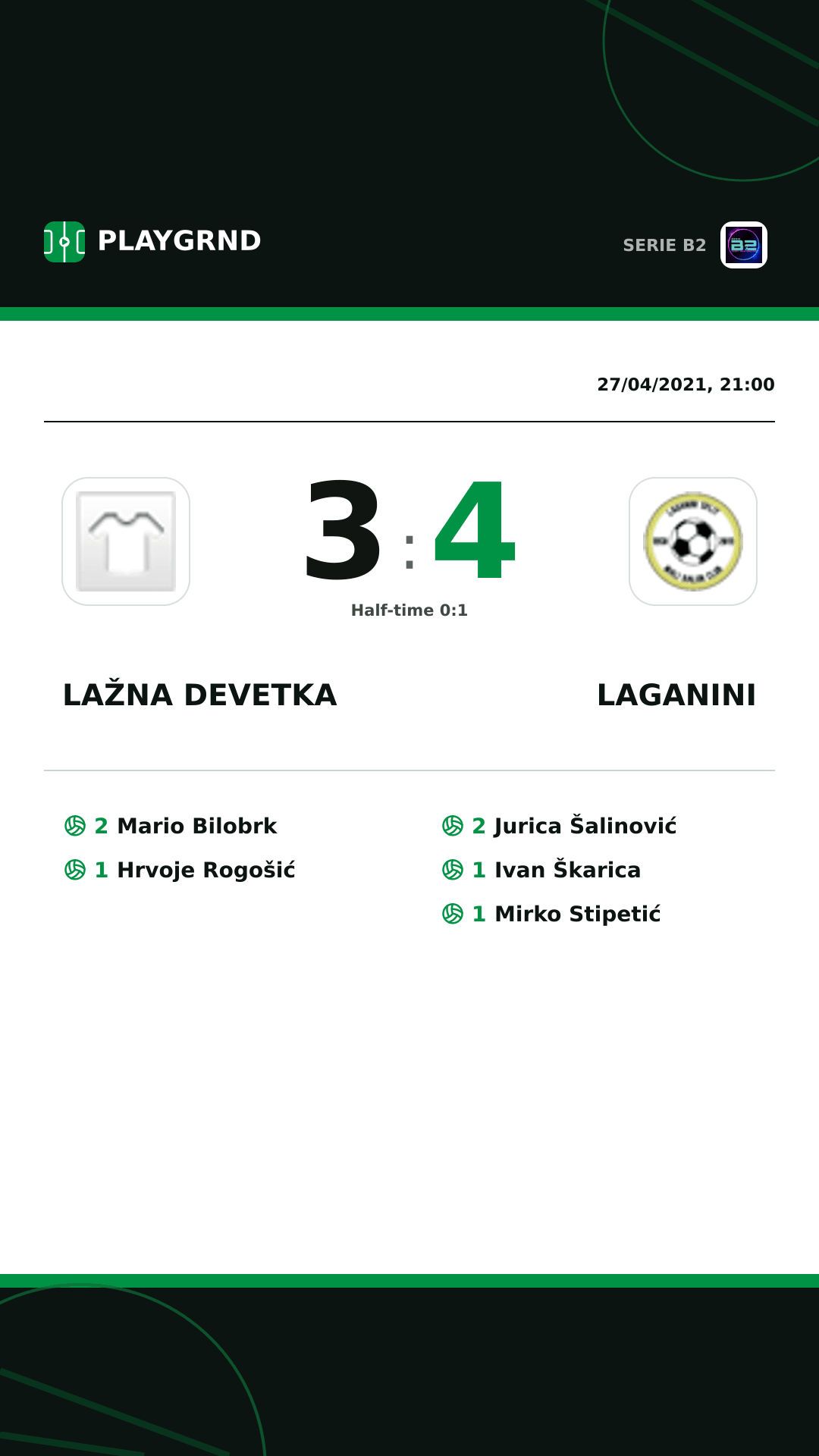 Instagram artwork: Lažna Devetka 3:4 Laganini