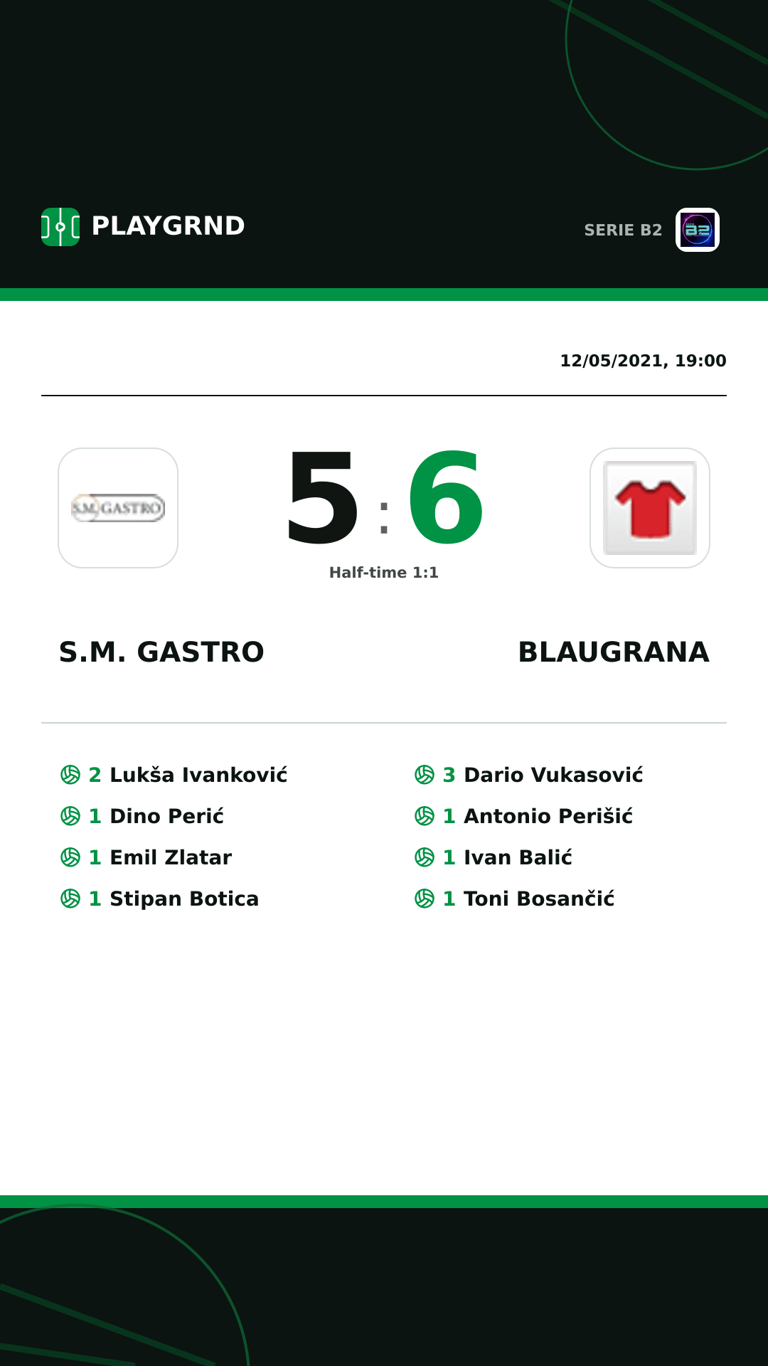 Instagram artwork: S.M. Gastro 5:6 Blaugrana