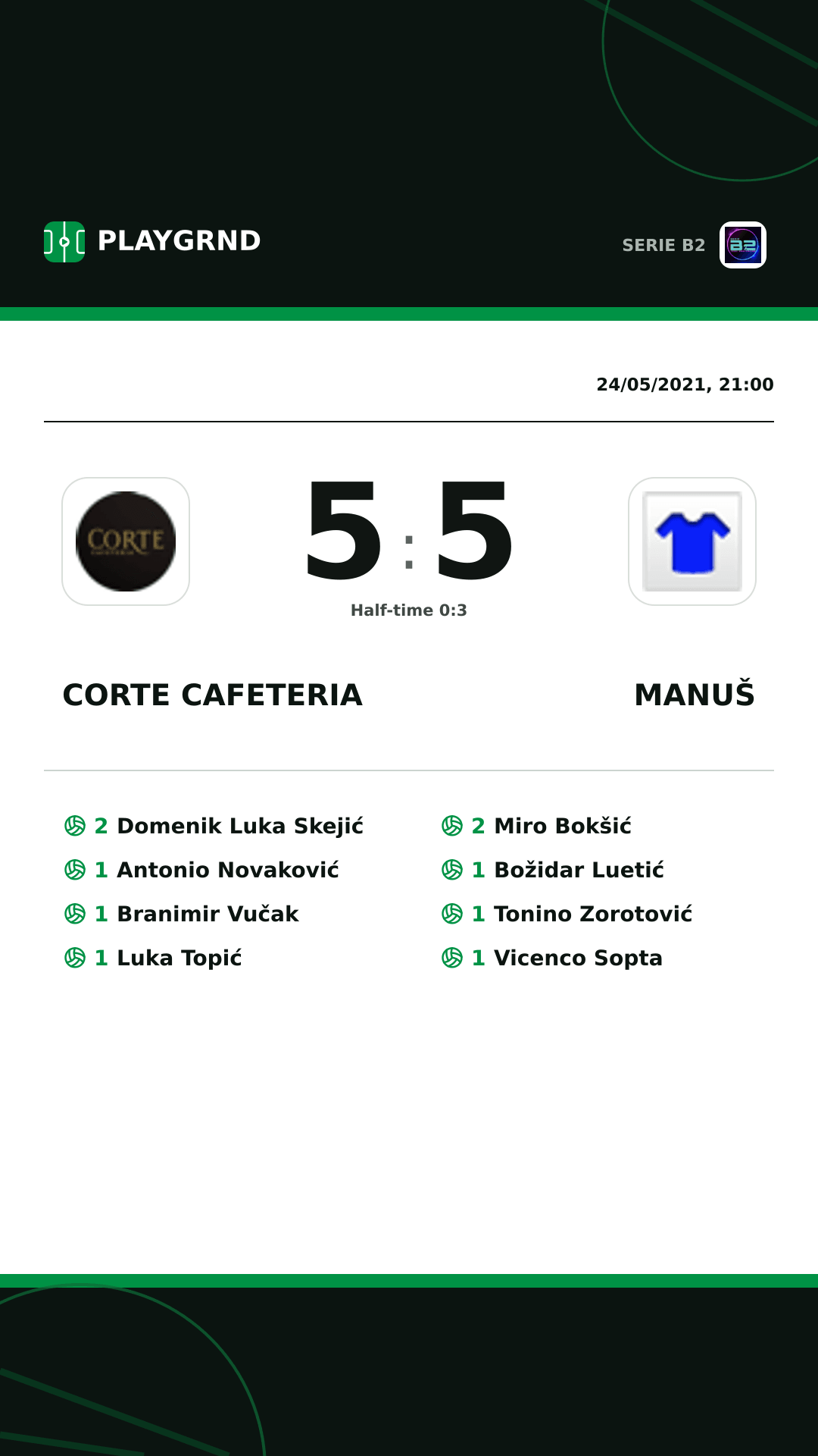 Instagram artwork: Corte Cafeteria 5:5 Manuš